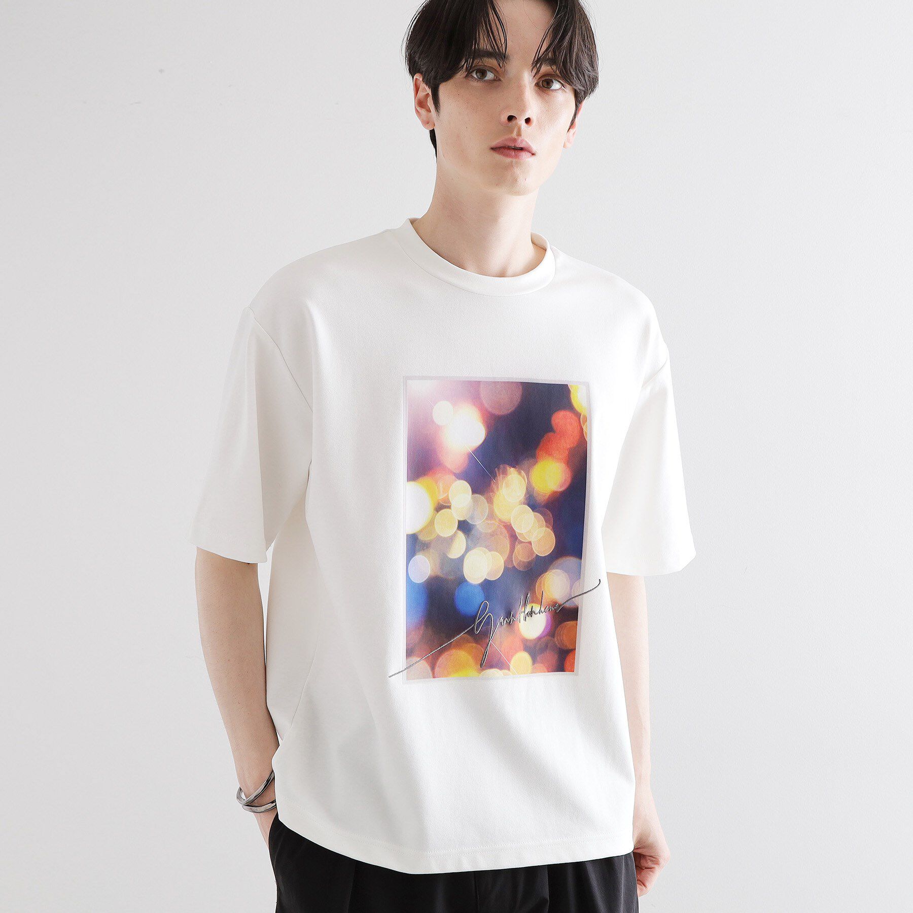 tk.TAKEO KIKUCHI「ハートグラフィックTシャツ」|Tシャツ・カットソー|