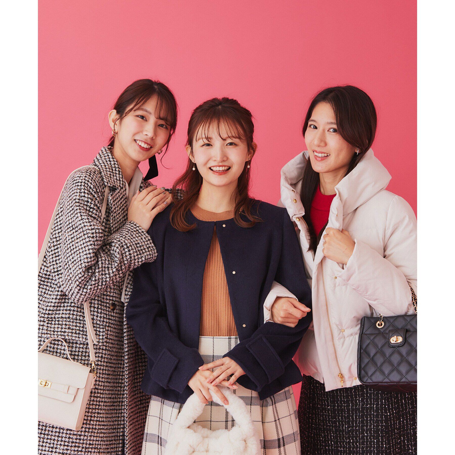 index「《5color/XS-LLsize》ウール混ノーカラーショートコート」|ノーカラーコート|