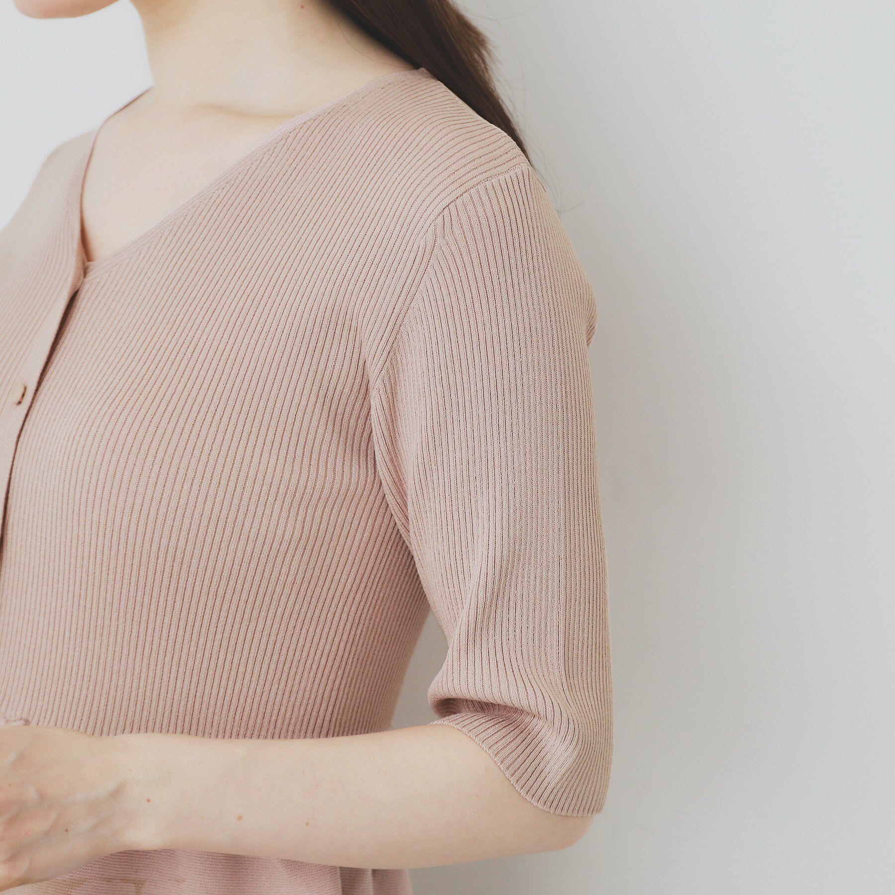 index「シアーレイヤードペプラムニット【洗濯機洗い可】」|ニット・セーター|