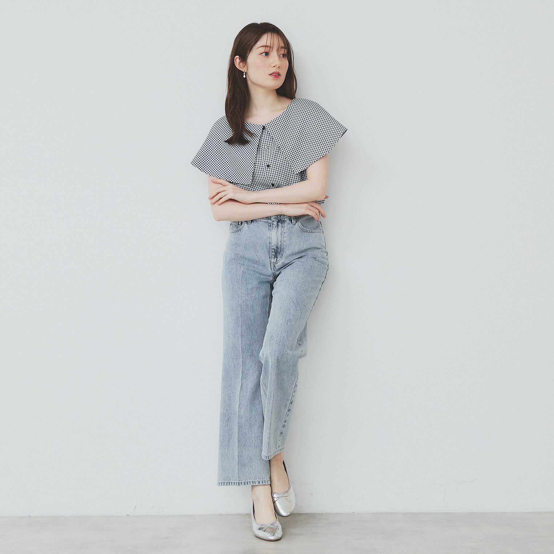 index「前後2wayオフショルカラーブラウス【洗濯機可】」|シャツ・ブラウス|