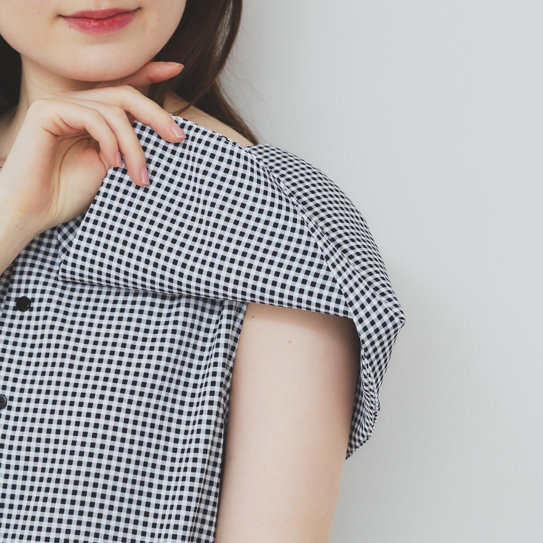 index「前後2wayオフショルカラーブラウス【洗濯機可】」|シャツ・ブラウス|