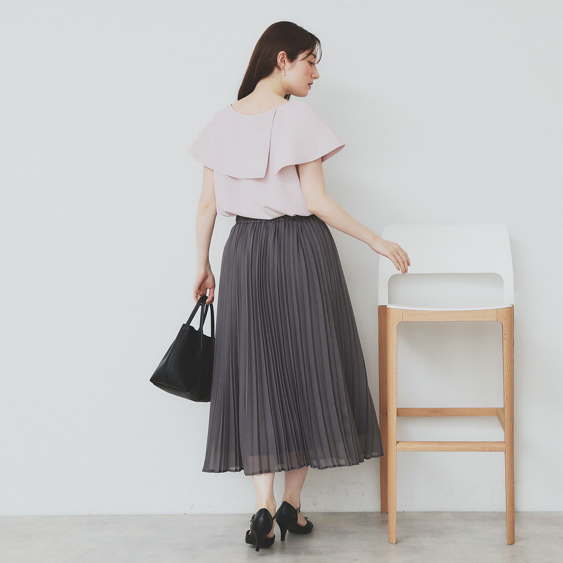 index「前後2wayオフショルカラーブラウス【洗濯機可】」|シャツ・ブラウス|