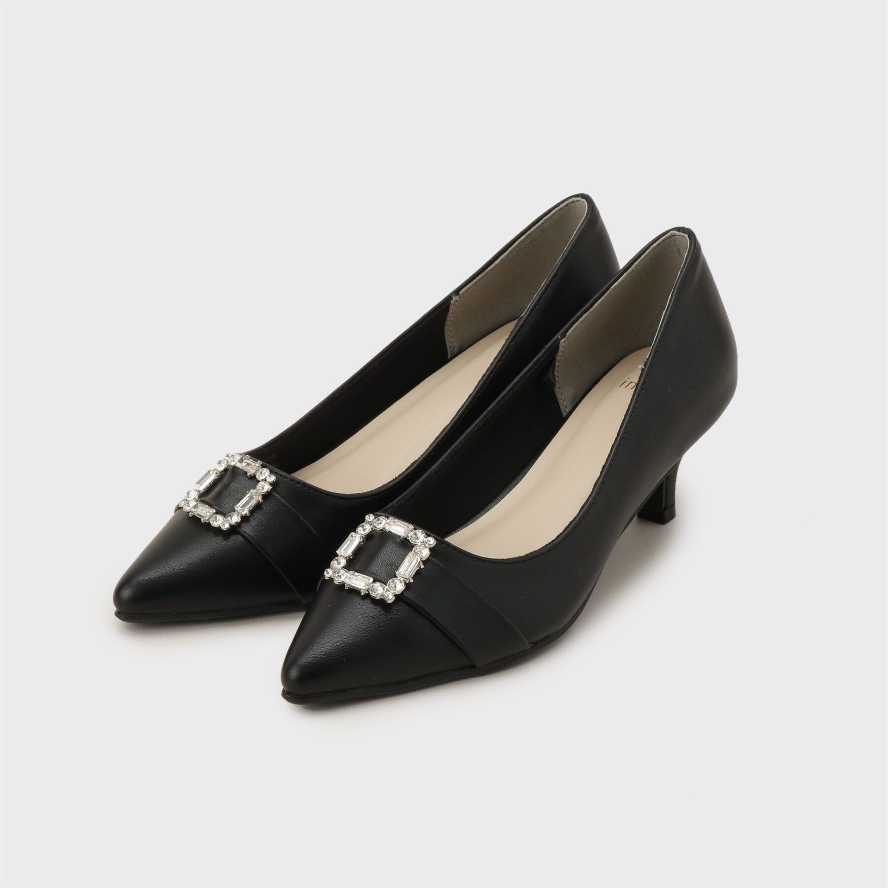 index「ビジューデザインポインテッドパンプス」|パンプス|ブラック(019)