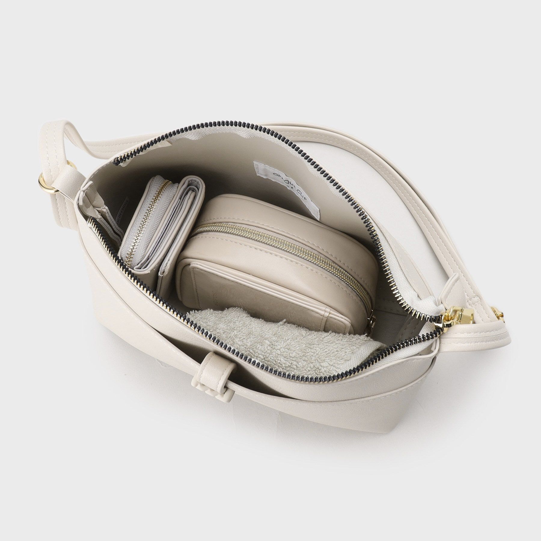 OPAQUE.CLIP「【長さ調整可能】フロントベルトポケットミニショルダー」|ショルダー・メッセンジャー|