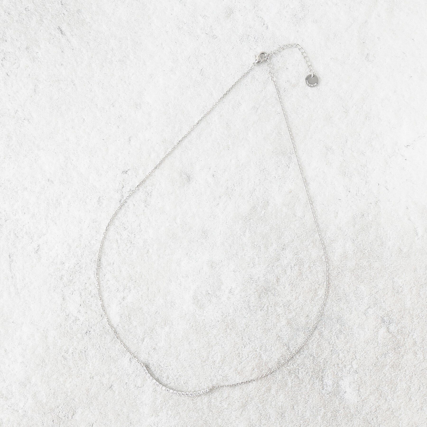 OPAQUE.CLIP「ビジューバーネックレス」|ネックレス|