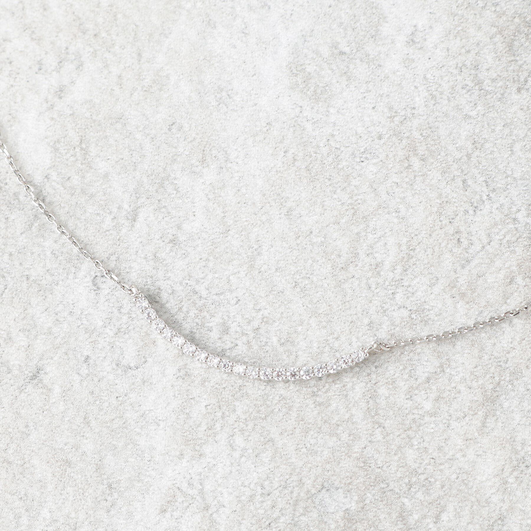 OPAQUE.CLIP「ビジューバーネックレス」|ネックレス|