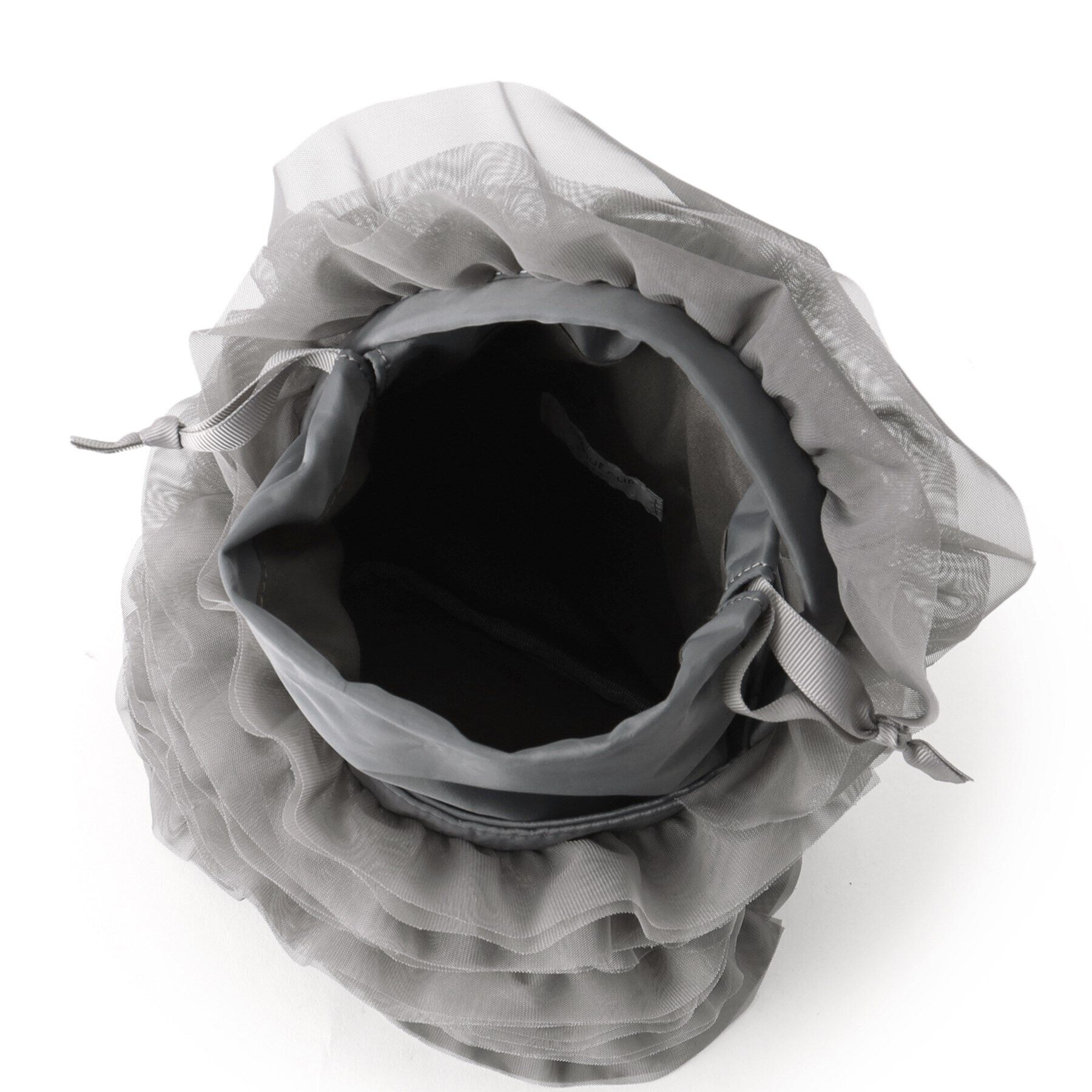 OPAQUE.CLIP「チュールフリルハンドバッグ」|ハンドバッグ|