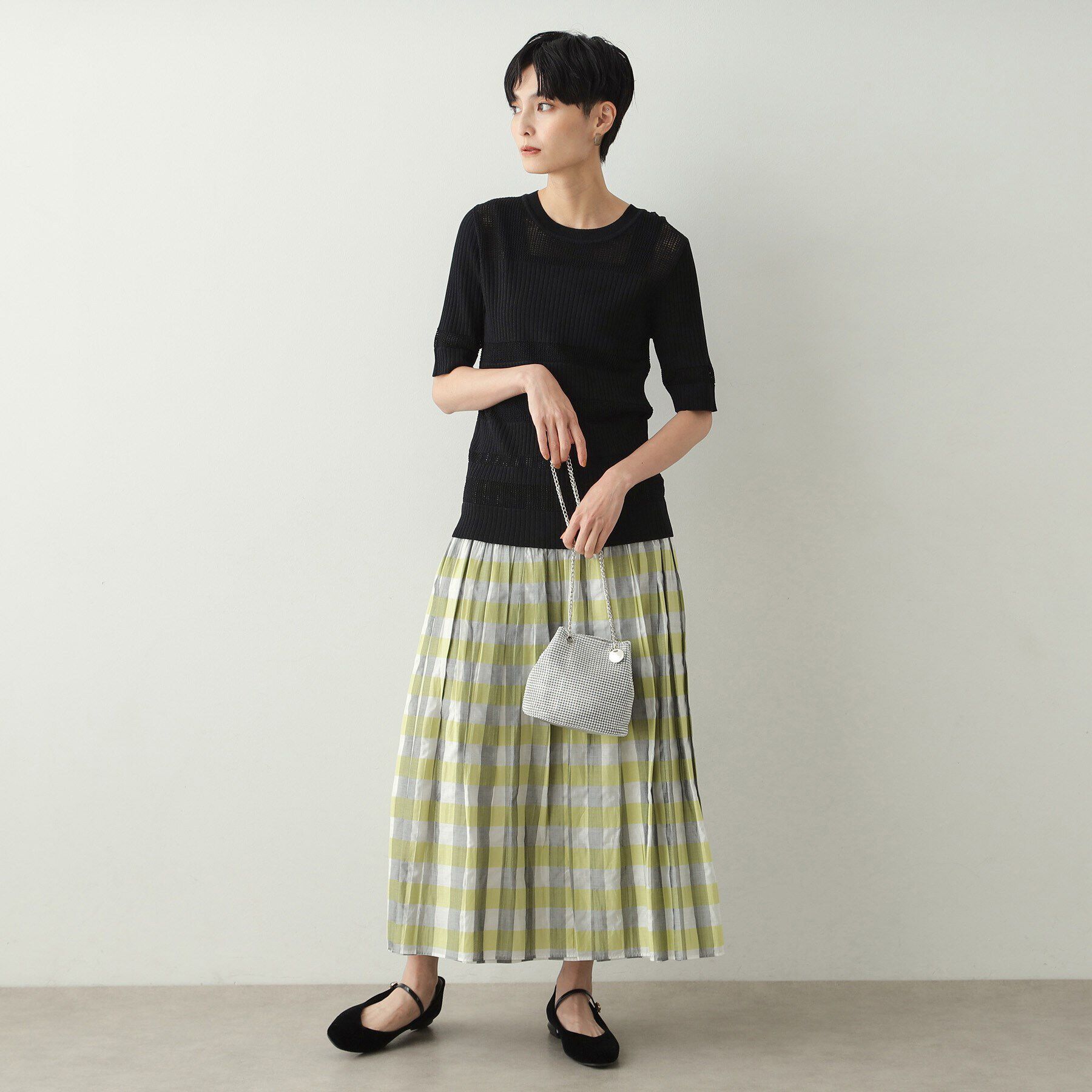 OPAQUE.CLIP「【2WAY】スパンコール巾着ミニショルダーバッグ」|ショルダー・メッセンジャー|