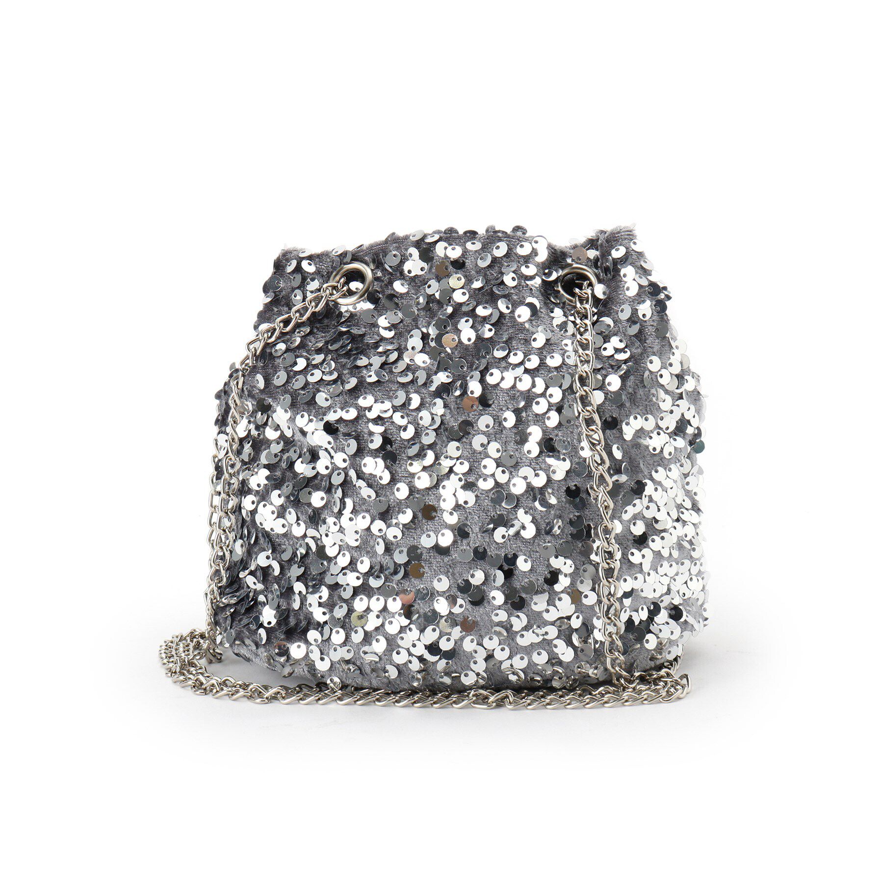 OPAQUE.CLIP「【2WAY】スパンコール巾着ミニショルダーバッグ」|ショルダー・メッセンジャー|