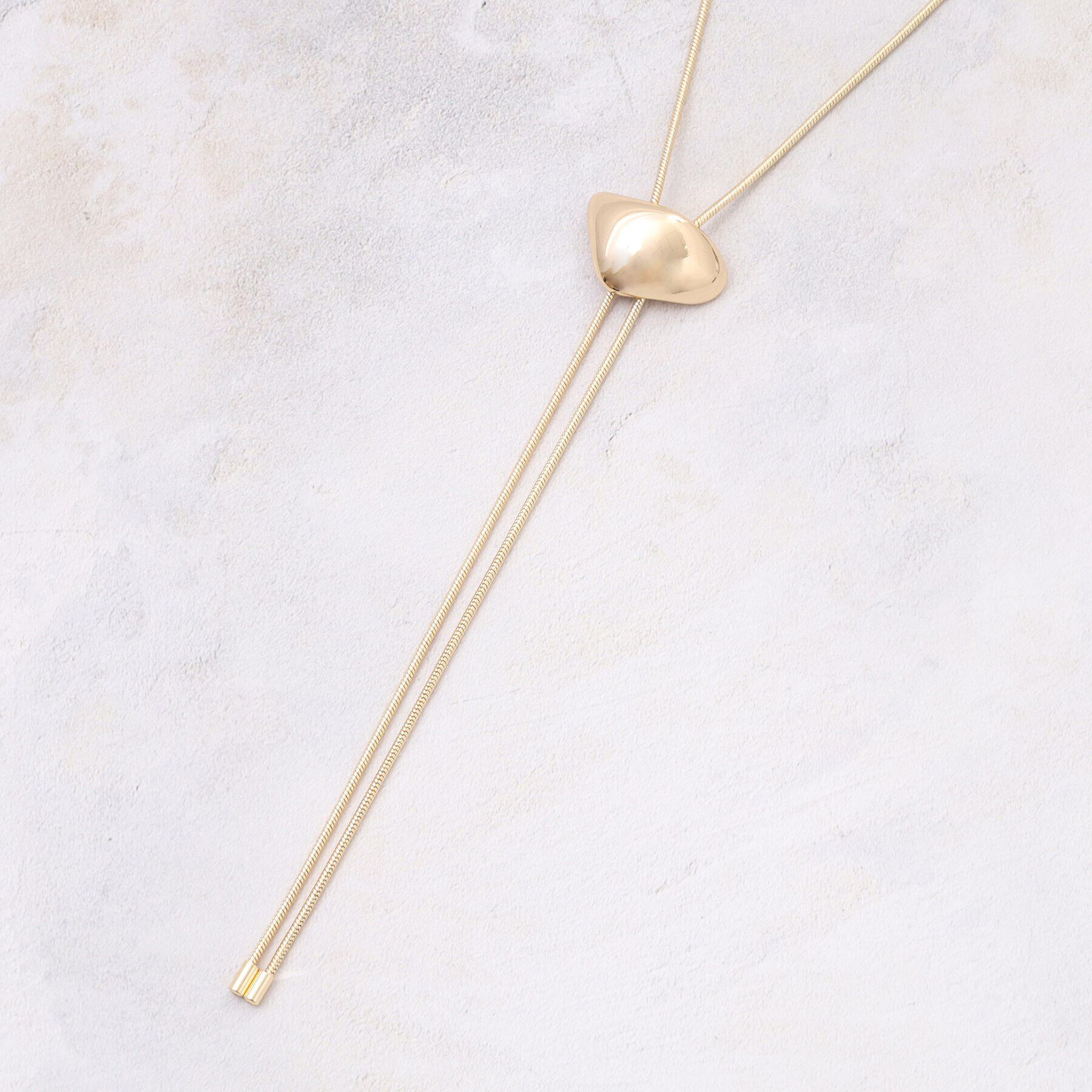 OPAQUE.CLIP「メタルパールスライドネックレス」|ネックレス|