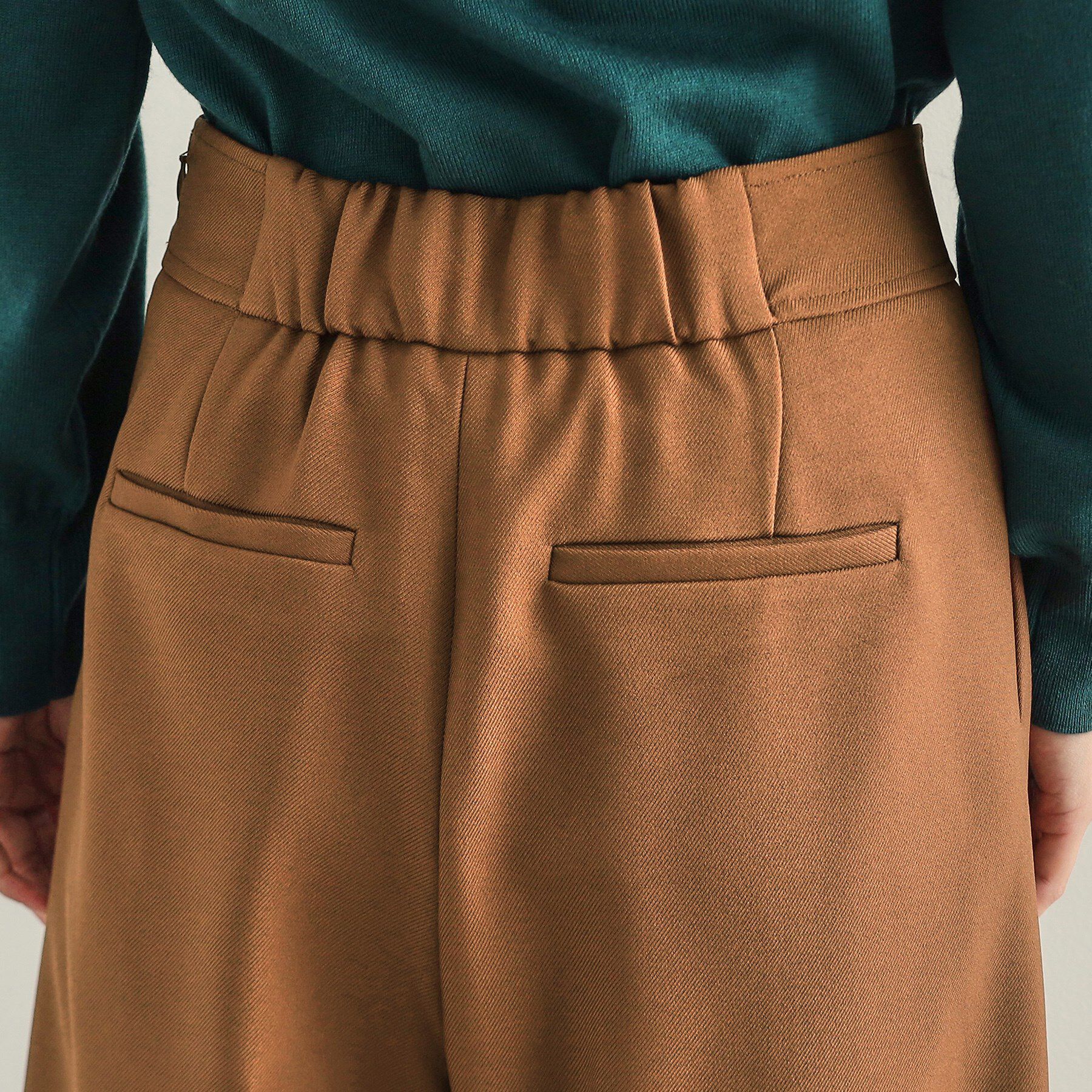 OPAQUE.CLIP「クロップドワイドパンツ【洗濯機洗い可】」|その他|