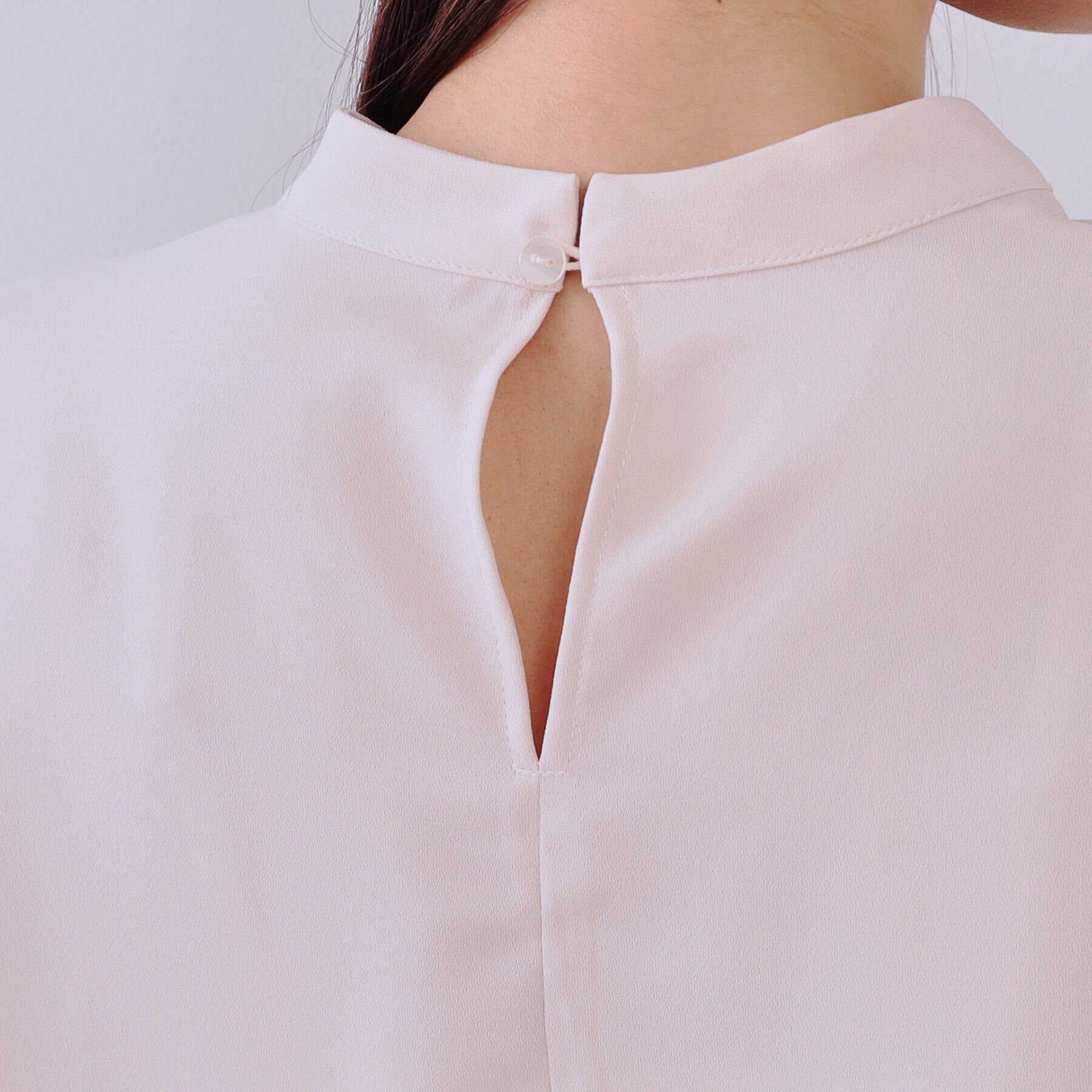 OPAQUE.CLIP「《美人百花掲載》プリーツフリルスリーブブラウス【洗濯機洗い可】」|シャツ・ブラウス|