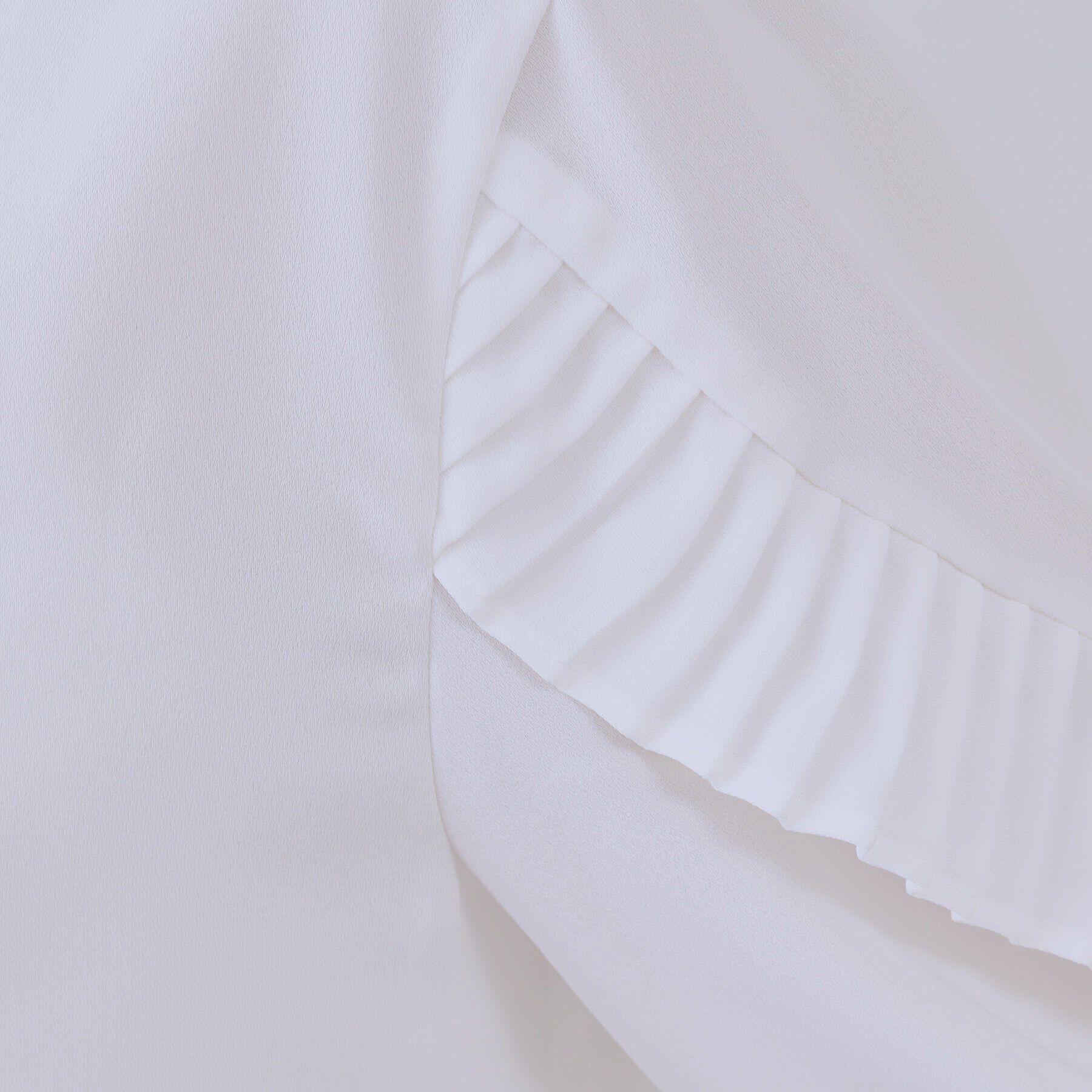 OPAQUE.CLIP「《美人百花掲載》プリーツフリルスリーブブラウス【洗濯機洗い可】」|シャツ・ブラウス|