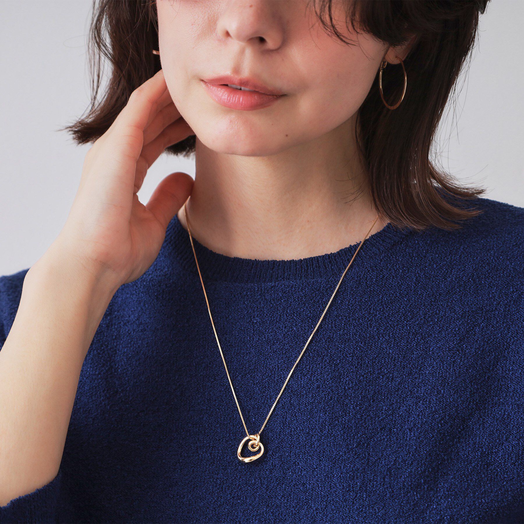 OPAQUE.CLIP「ワントップメタルネックレス」|ネックレス|