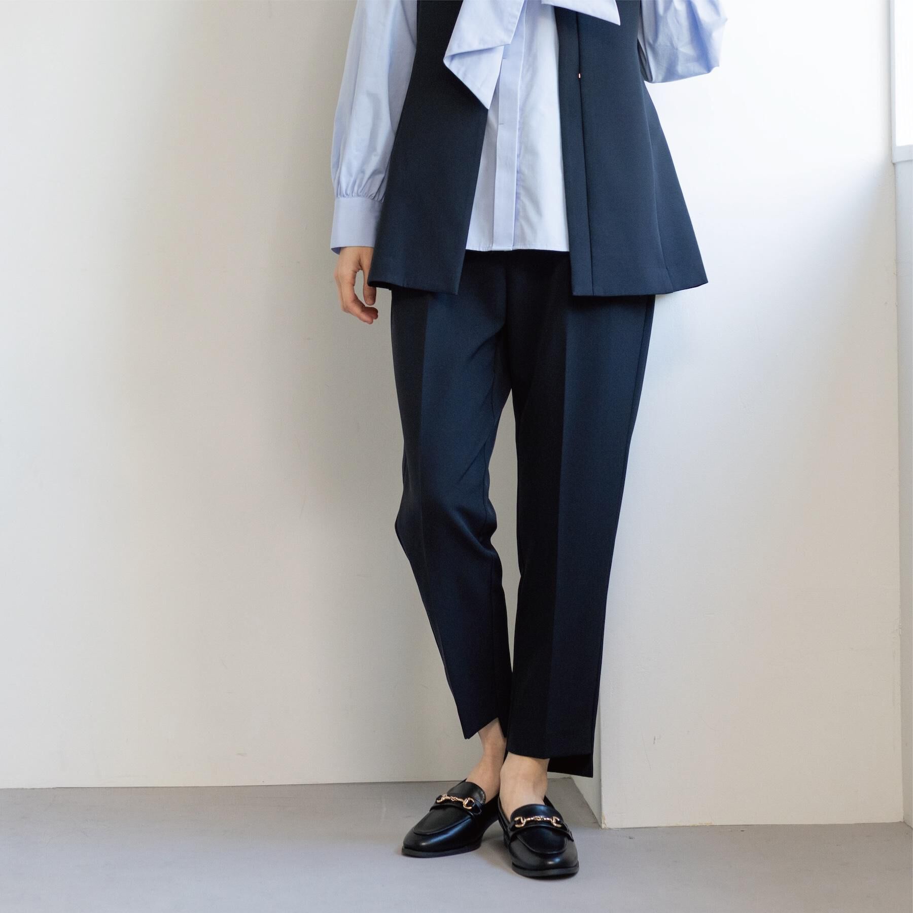 OPAQUE.CLIP「ステップヘムテーパードパンツ/セットアップ対応可【洗濯機OK】」|その他|