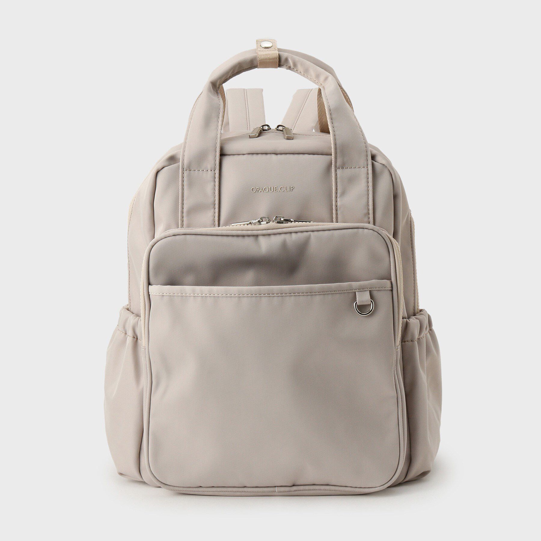 OPAQUE.CLIP「フロントポケットデザインリュック【2WAY／マルチポケット】」|リュック|