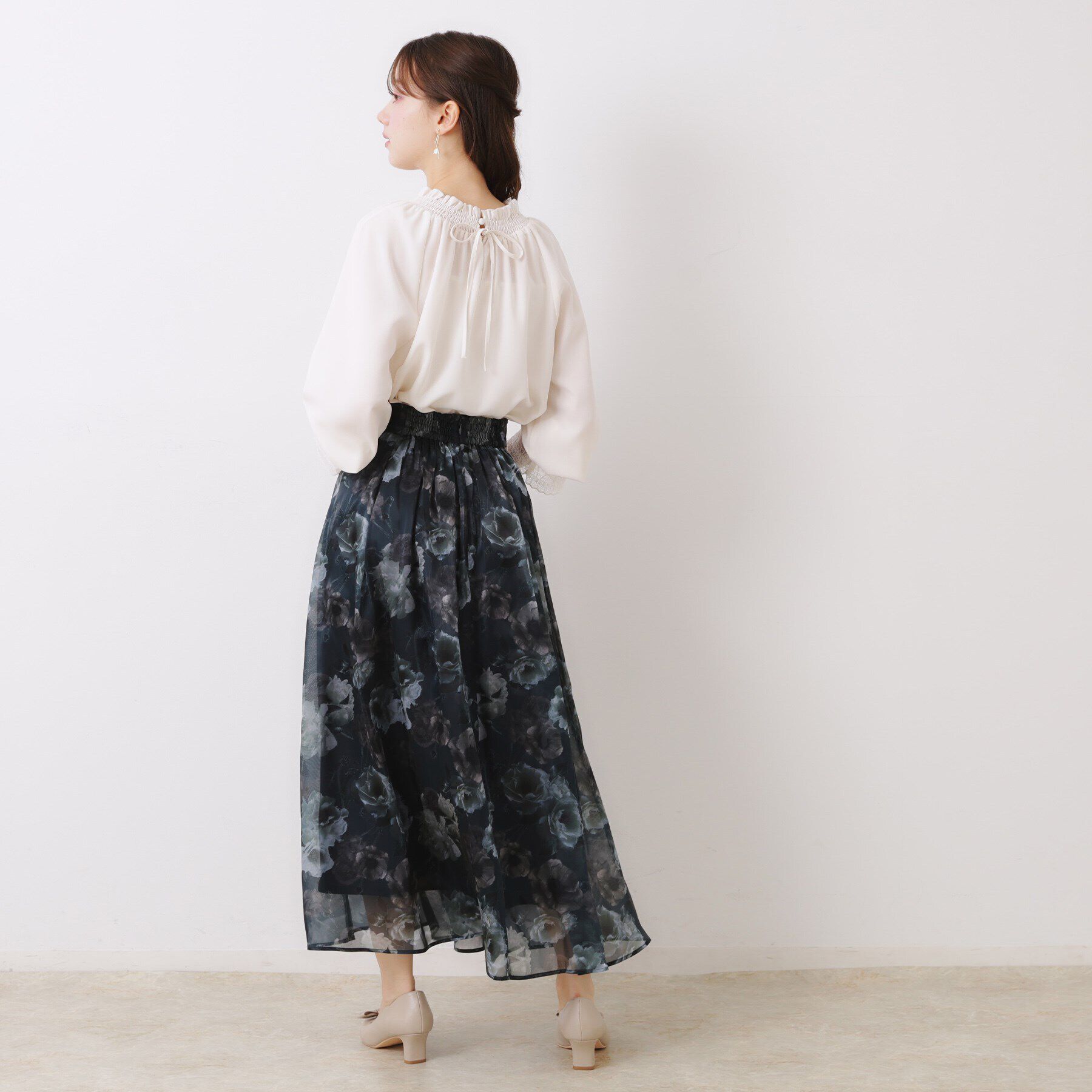 Couture broach「【大人可愛い・通勤】レースキャンディーシャーリングチュニック」|シャツ・ブラウス|