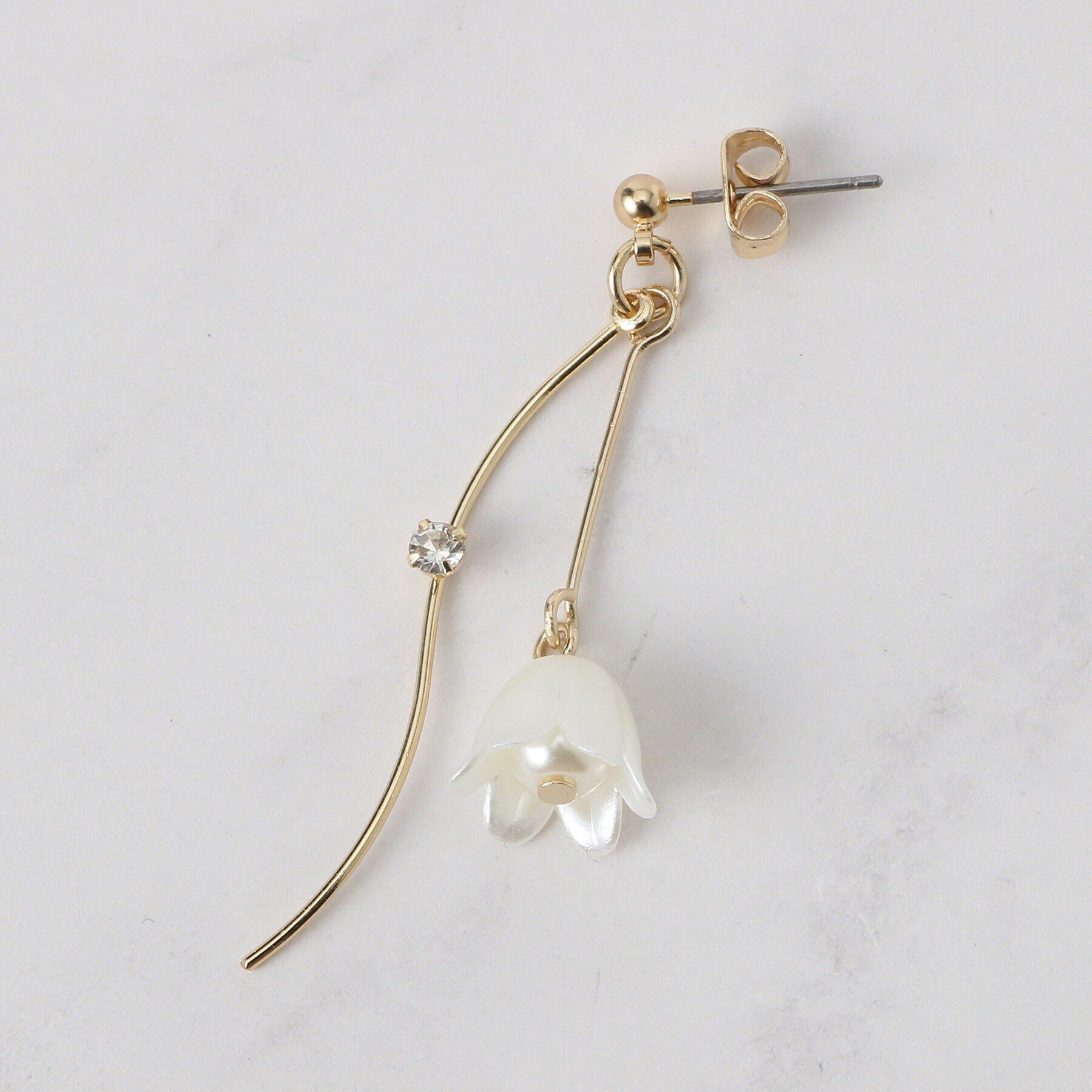 Couture broach「リリーモチーフピアス」|ピアス|