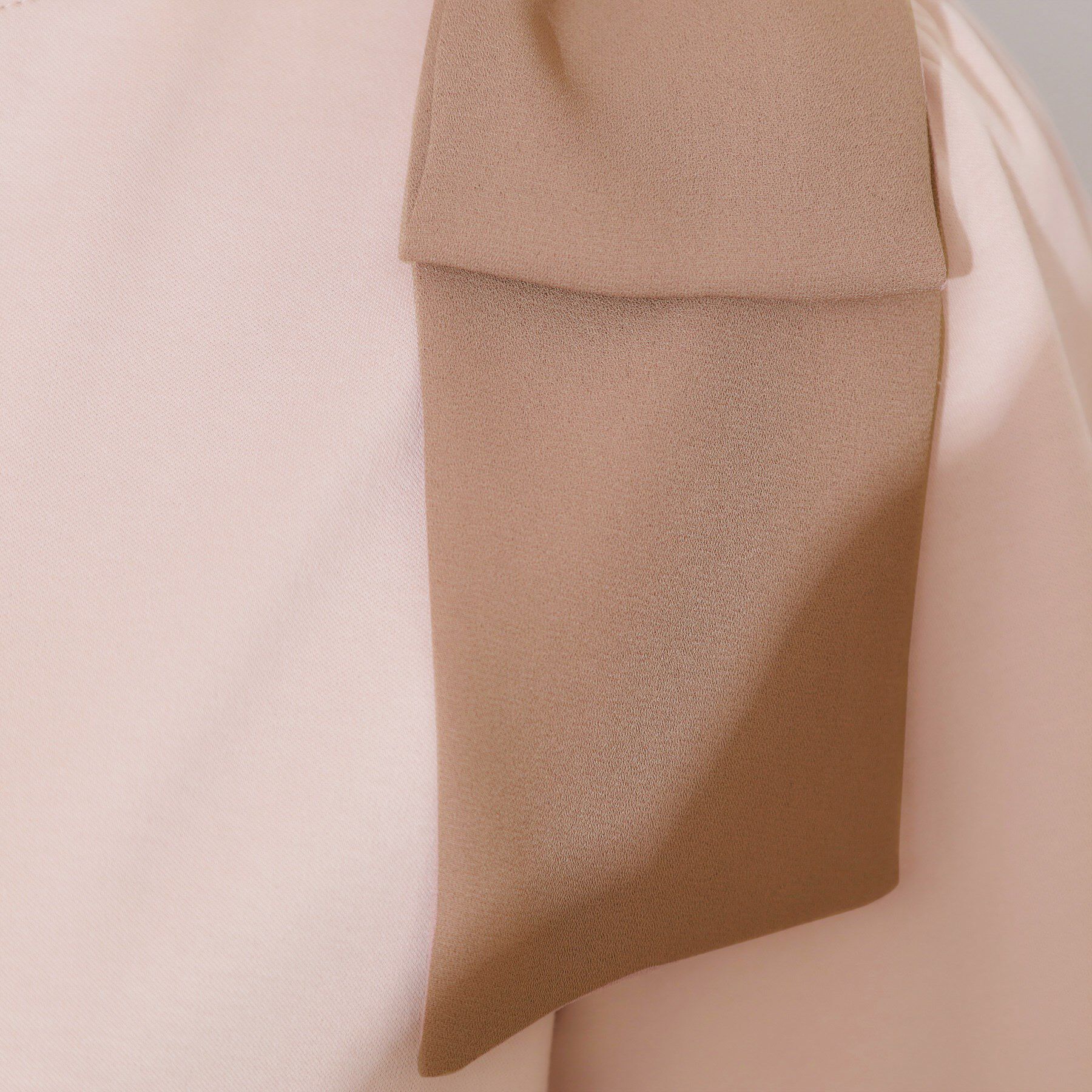 Couture broach「【リボン・マシンウォッシャブル・UV機能・接触冷感】肩リボントップス」|Tシャツ・カットソー|