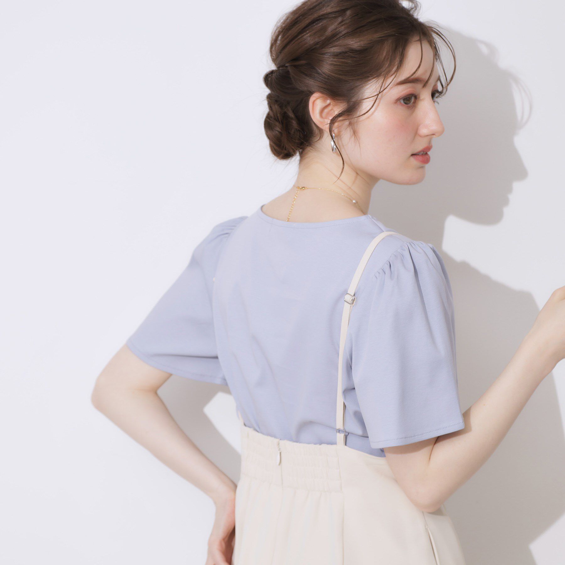 Couture broach「【接触冷感・UVカット】トゥシューズプリントTシャツ」|Tシャツ・カットソー|