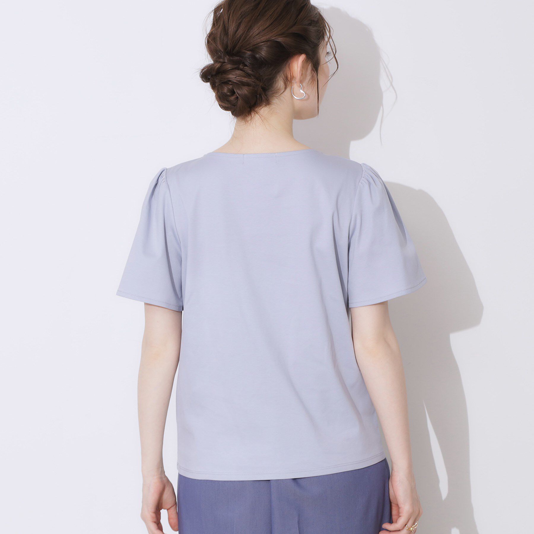 Couture broach「【接触冷感・UVカット】トゥシューズプリントTシャツ」|Tシャツ・カットソー|