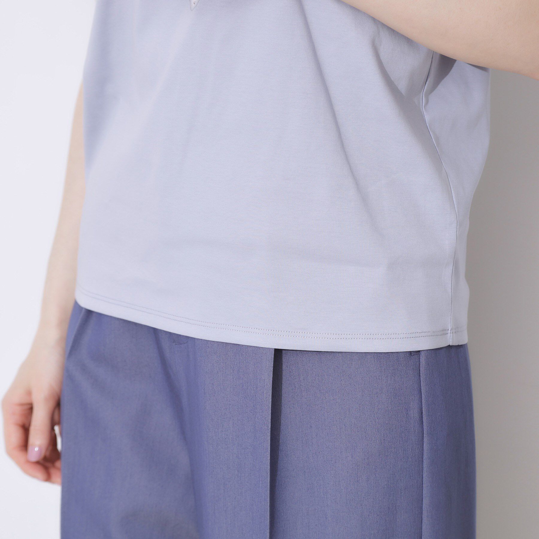 Couture broach「【接触冷感・UVカット】トゥシューズプリントTシャツ」|Tシャツ・カットソー|