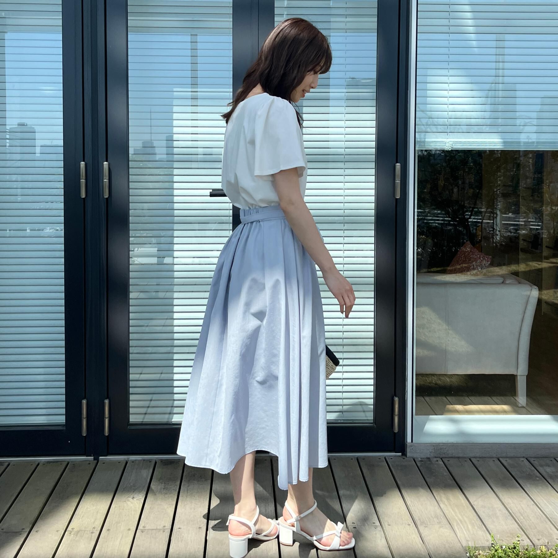 Couture broach「【接触冷感・UVカット】トゥシューズプリントTシャツ」|Tシャツ・カットソー|