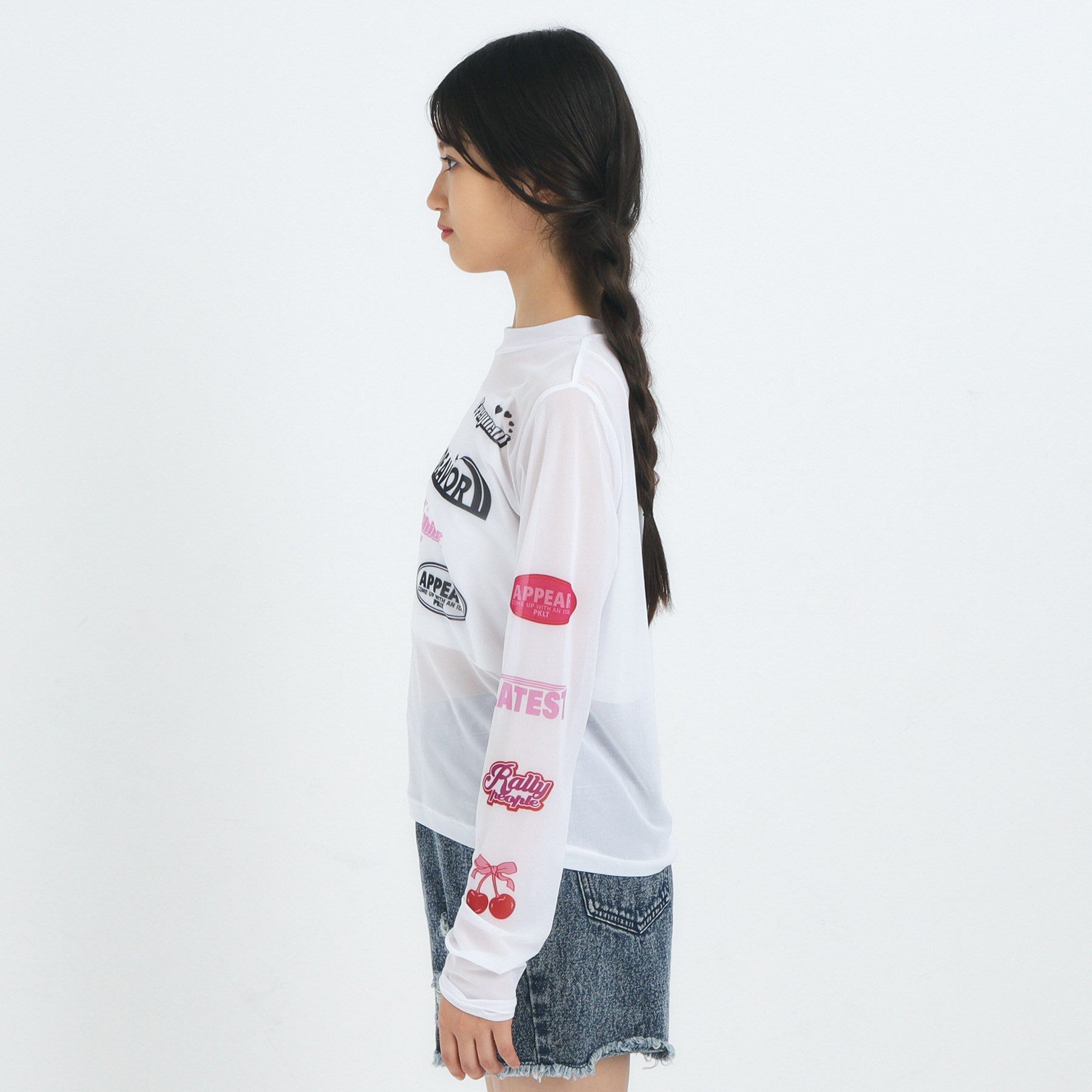 PINK-latte「【るーつくコラボ/ニコラ9月号掲載】シアーインナーSET」|その他|