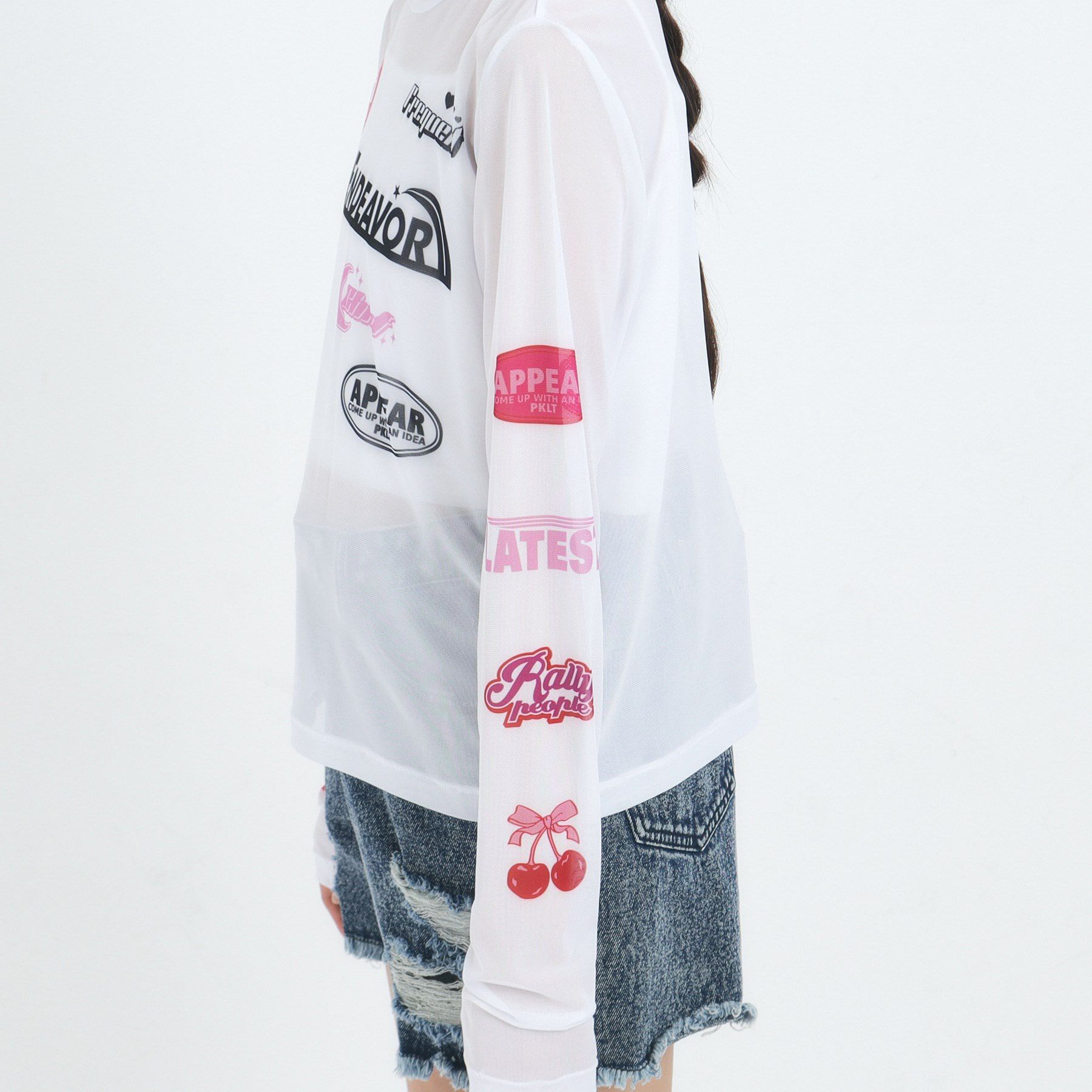 PINK-latte「【るーつくコラボ/ニコラ9月号掲載】シアーインナーSET」|その他|