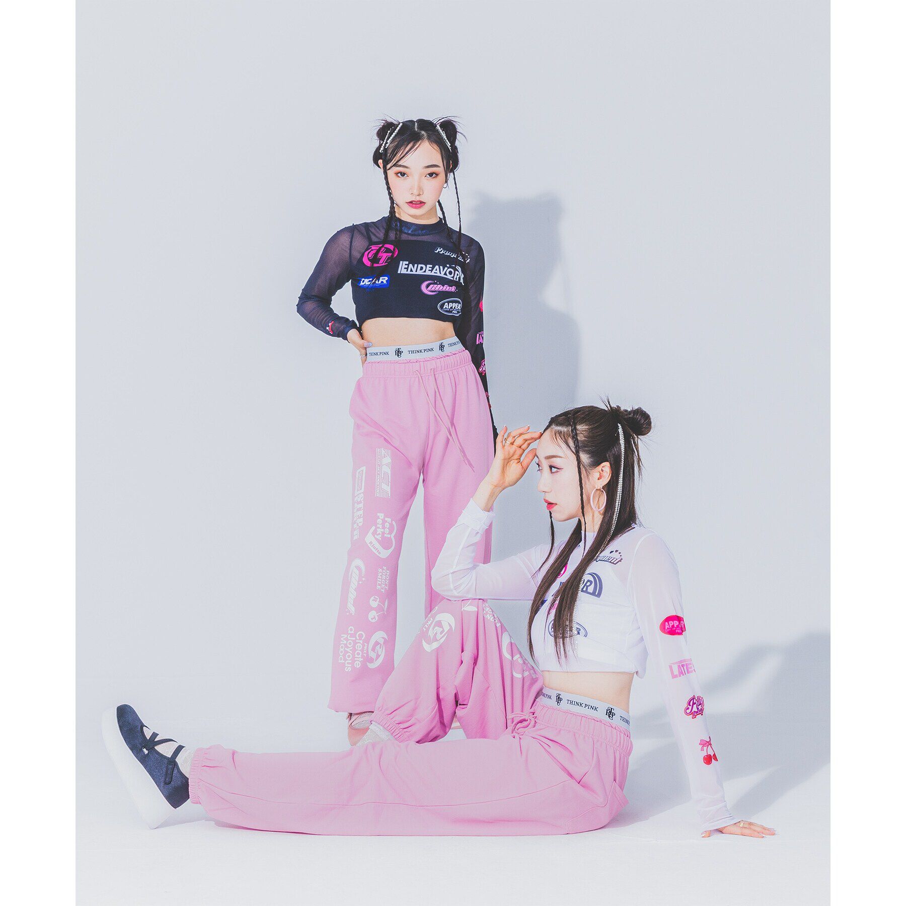 PINK-latte「【るーつくコラボ/ニコラ9月号掲載】シアーインナーSET」|その他|