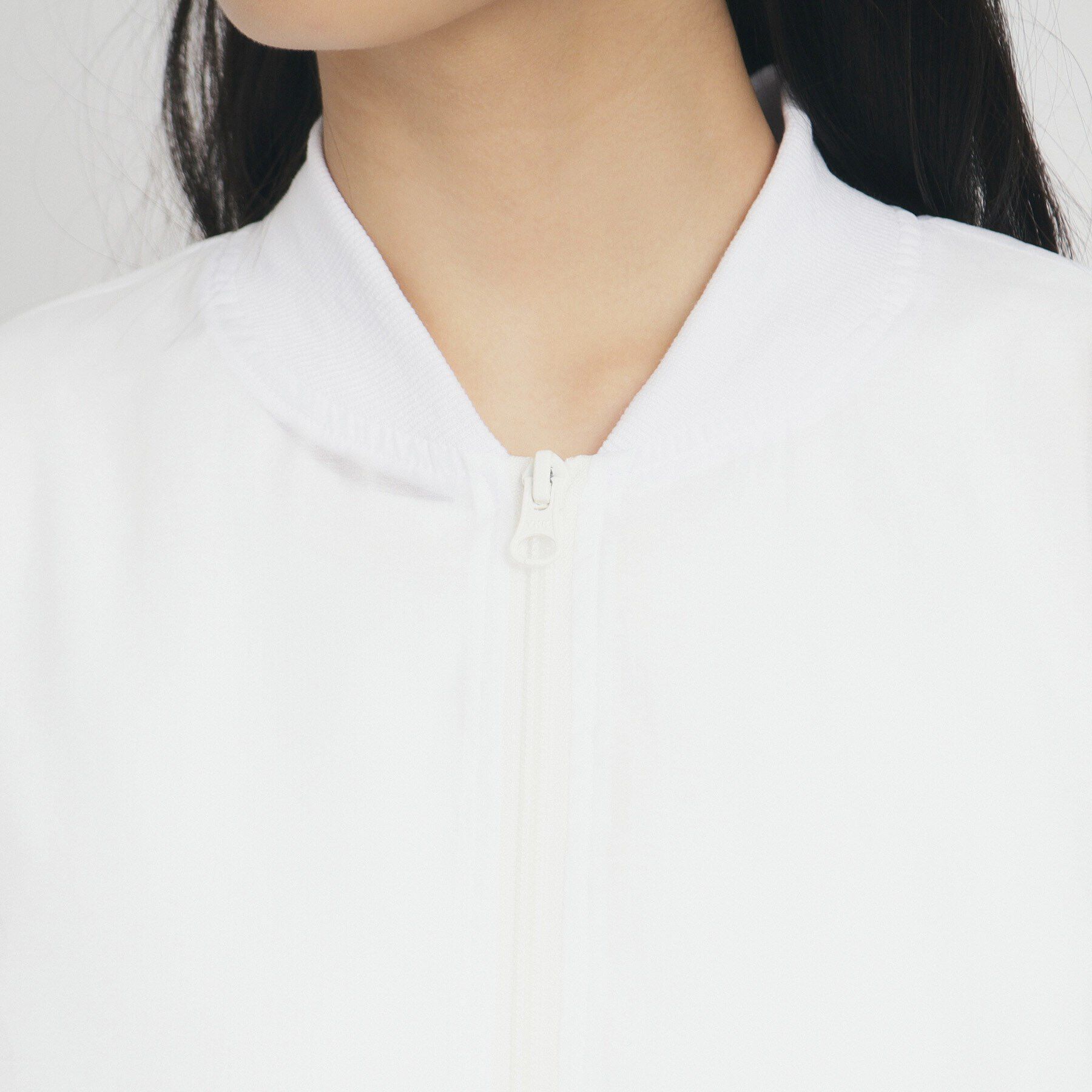 PINK-latte「【ニコラ10月号掲載】秋まで着れる！シアーブルゾン」|ブルゾン・スタジャン|