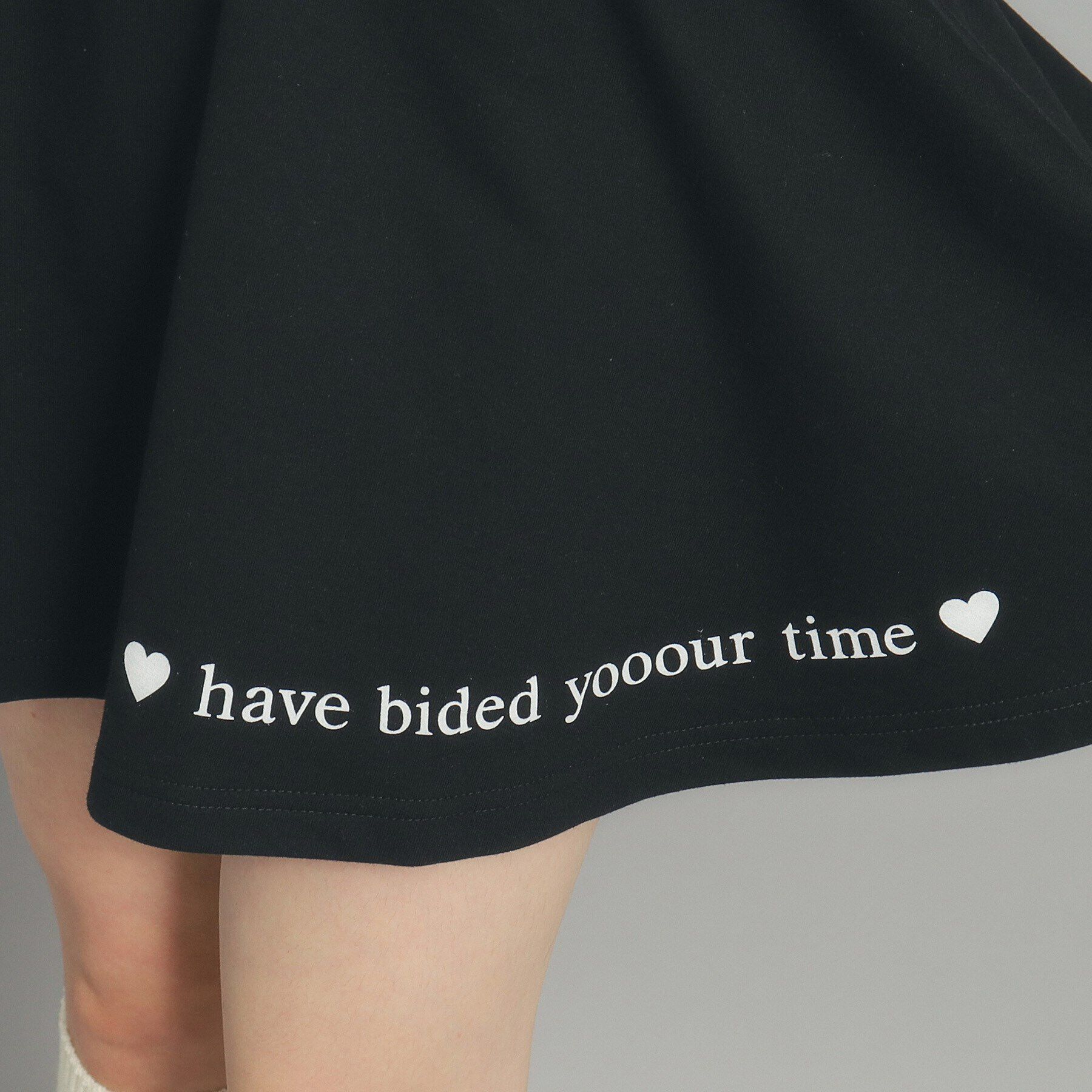 PINK-latte「【インナー付き】スウェット フレアスカート」|スカート|