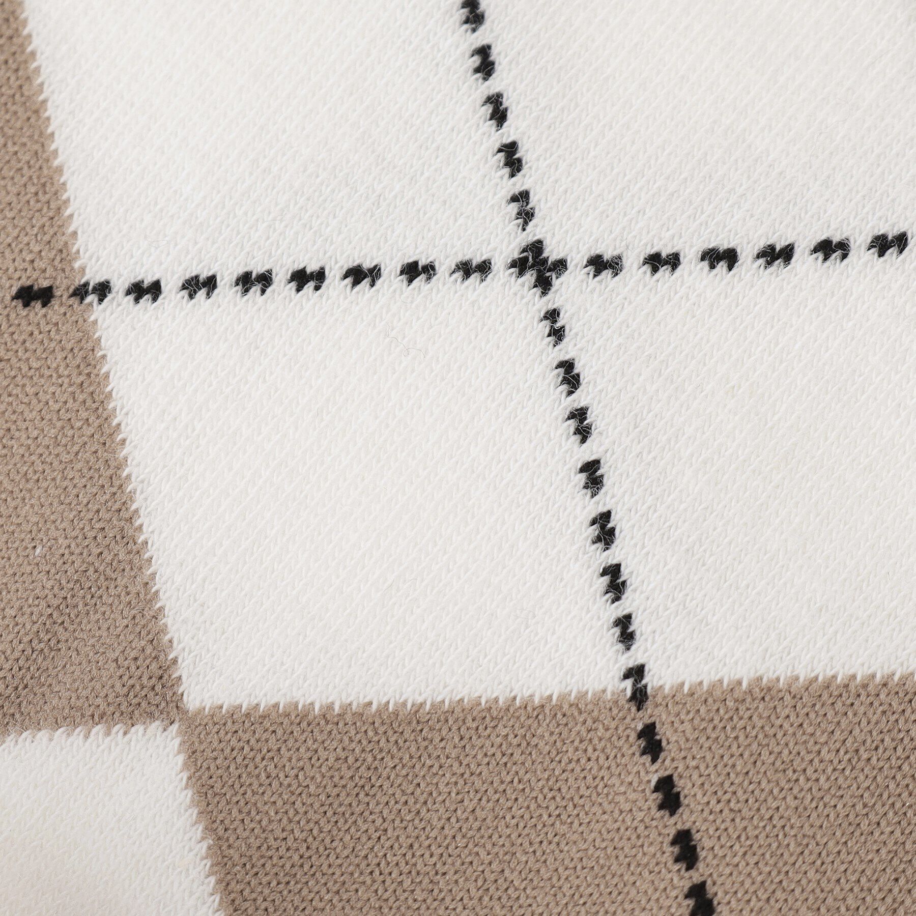 PINK-latte「アーガイルハイソックス」|ソックス|