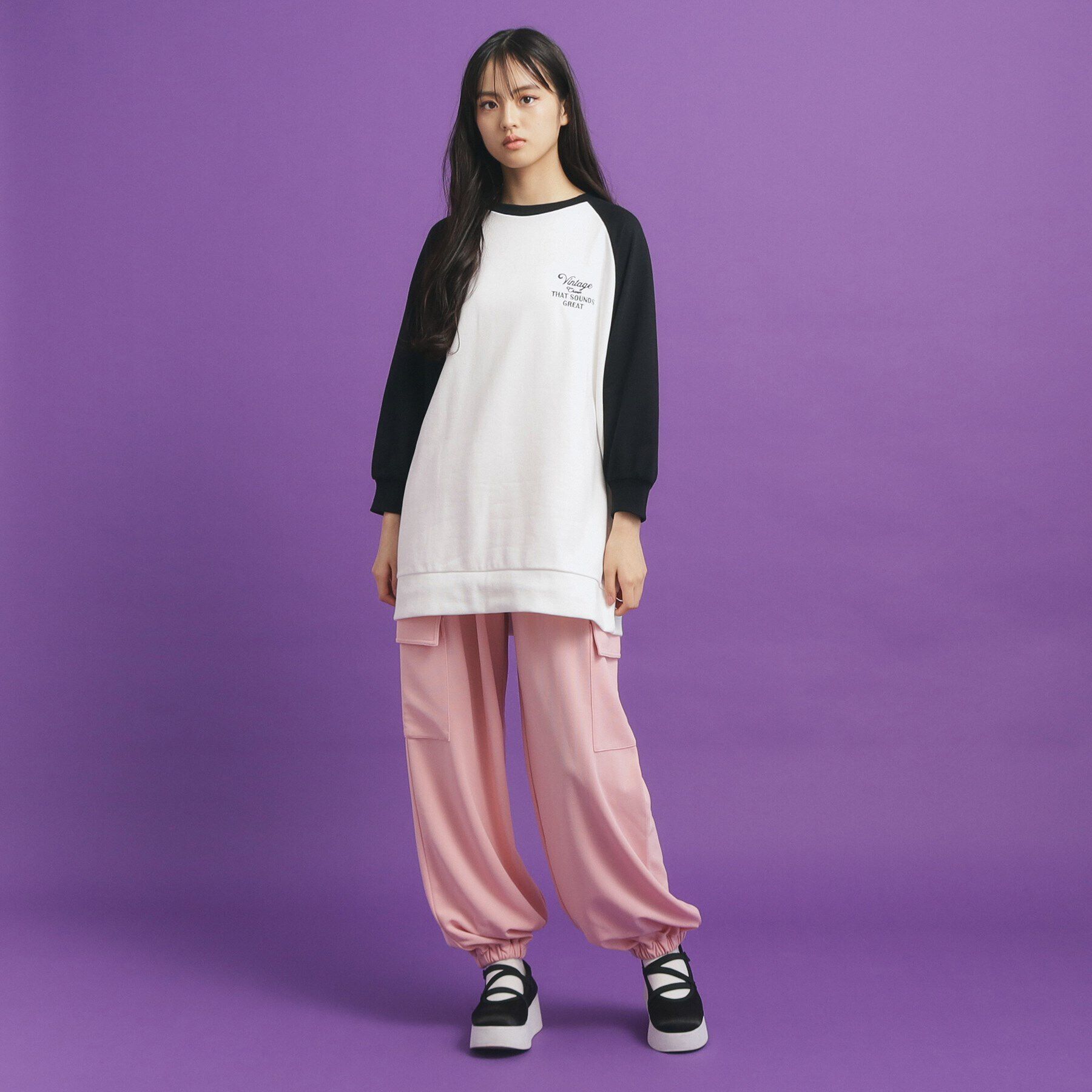 PINK-latte「ラグランチュニック」|その他|