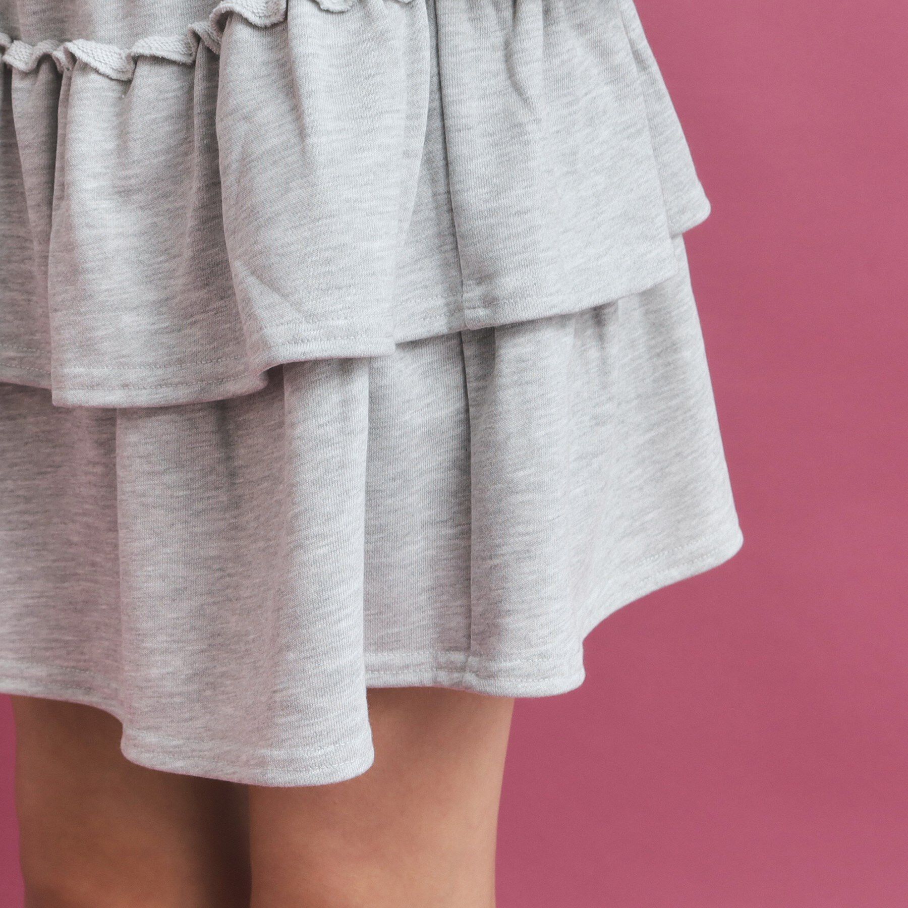 PINK-latte「【セットアイテム】ハーフジップ＆フリルスカート」|その他|