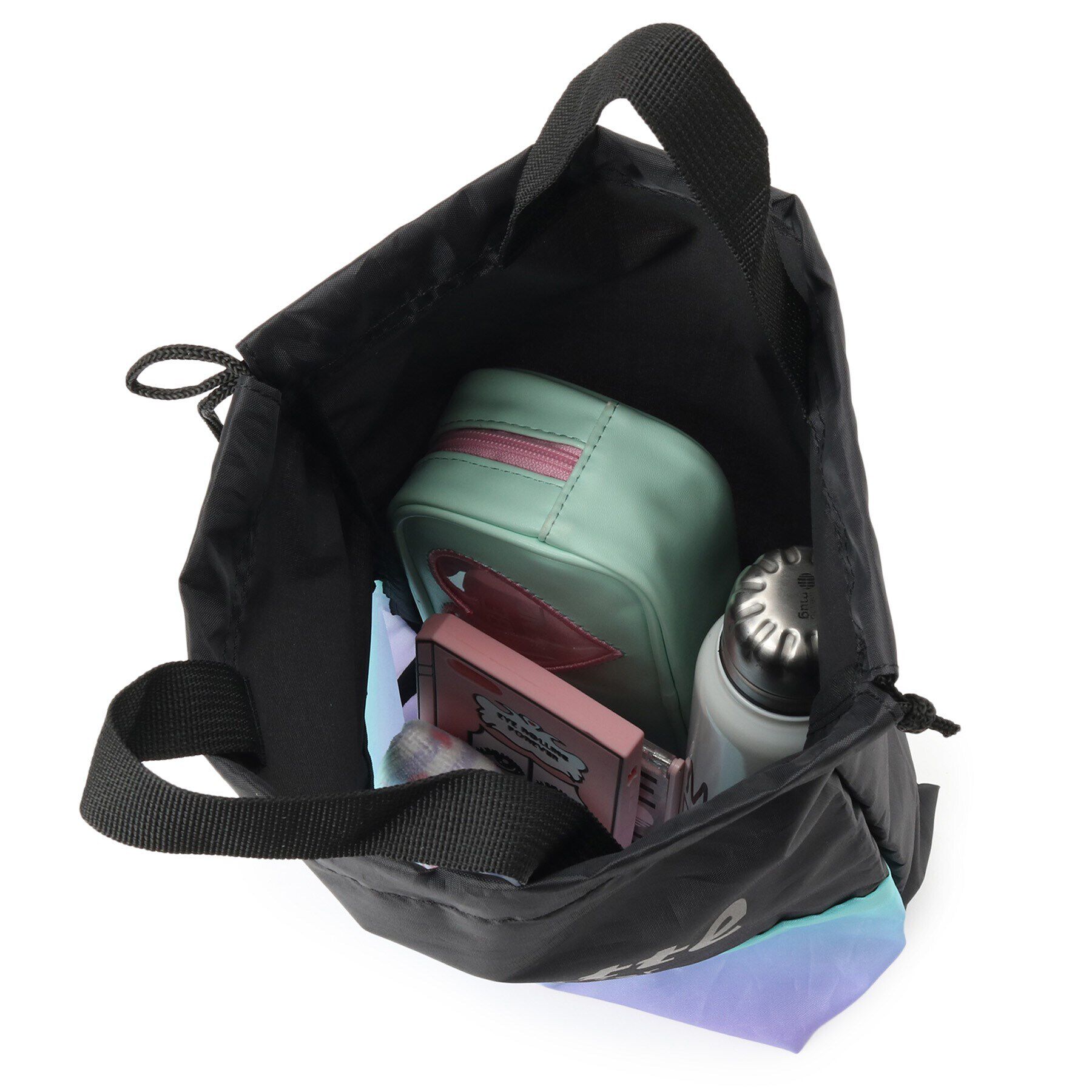 PINK-latte「グラデ巾着セット」|ポーチ|