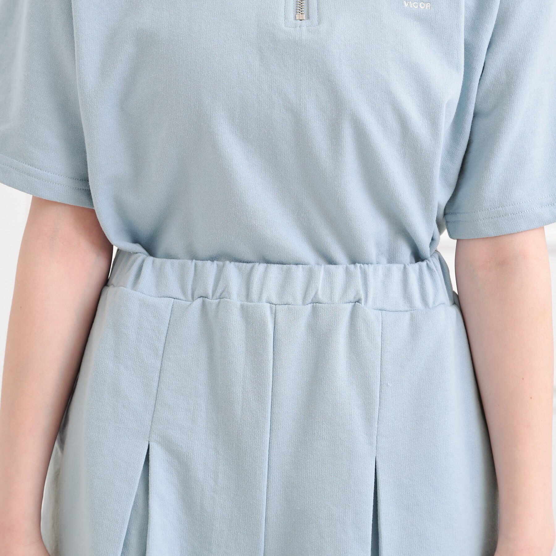 PINK-latte「【セットアイテム】ハーフジッププルオーバー＋キュロット」|その他|