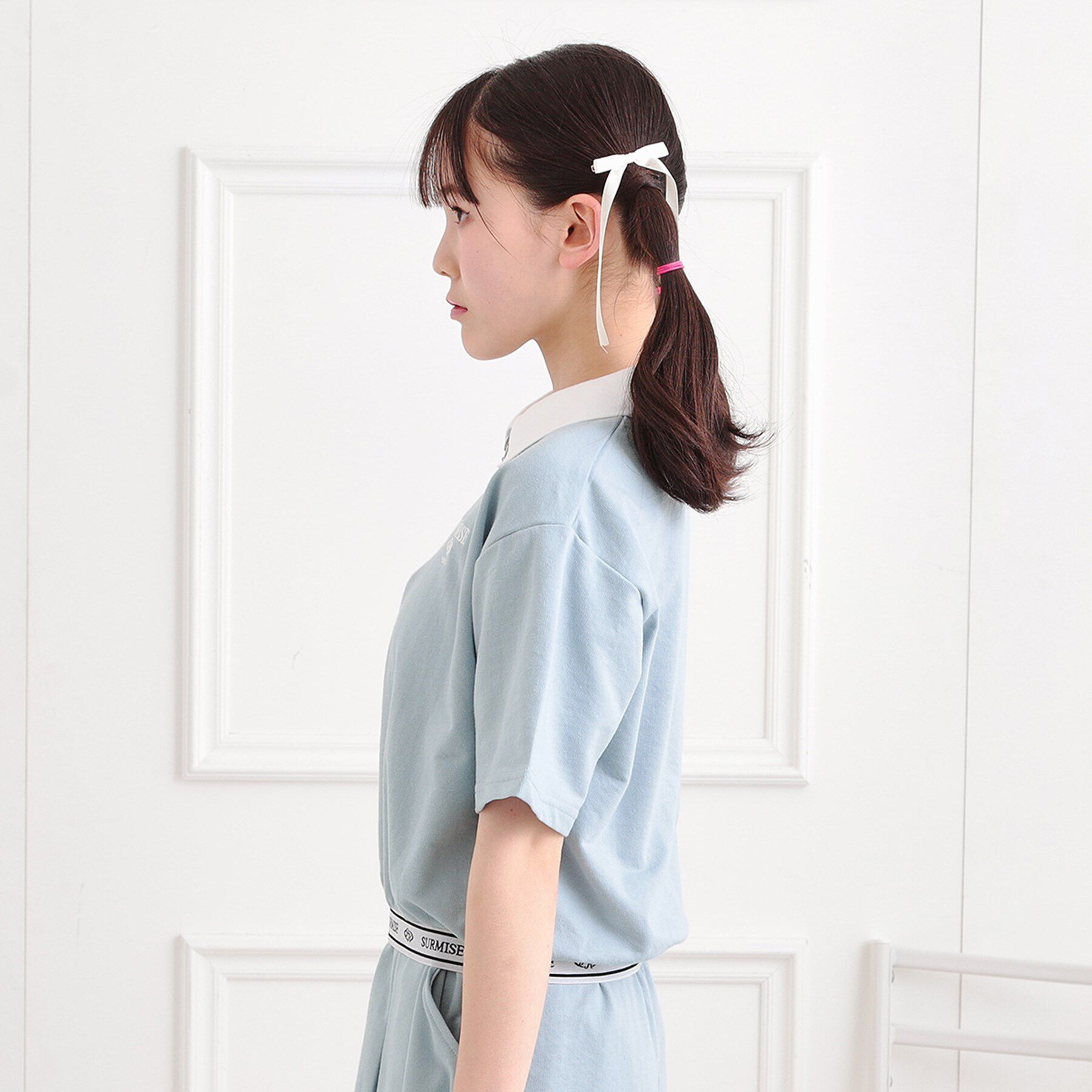 PINK-latte「【セットアイテム】ハーフジッププルオーバー＋キュロット」|その他|