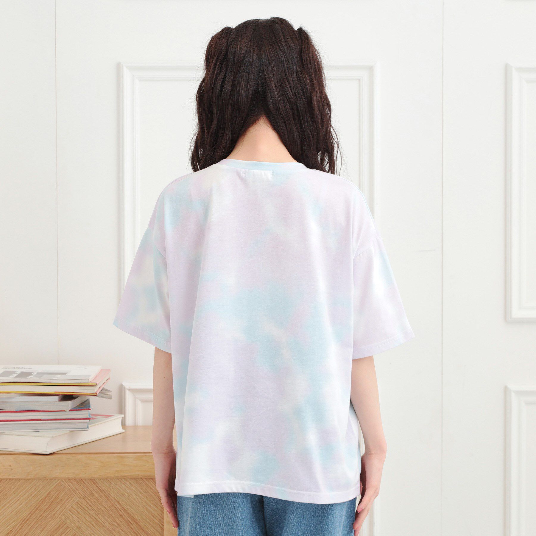 PINK-latte「タイダイ柄ビッグTシャツ」|Tシャツ・カットソー|