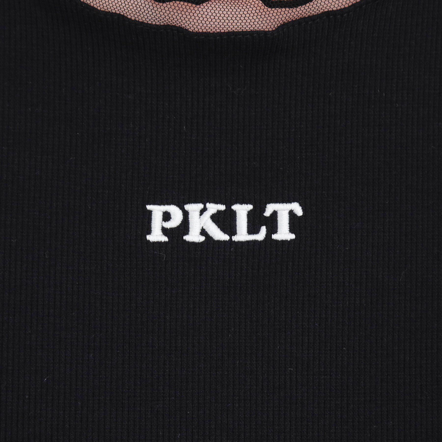 PINK-latte「シアーレイヤード風テレコトップス」|Tシャツ・カットソー|