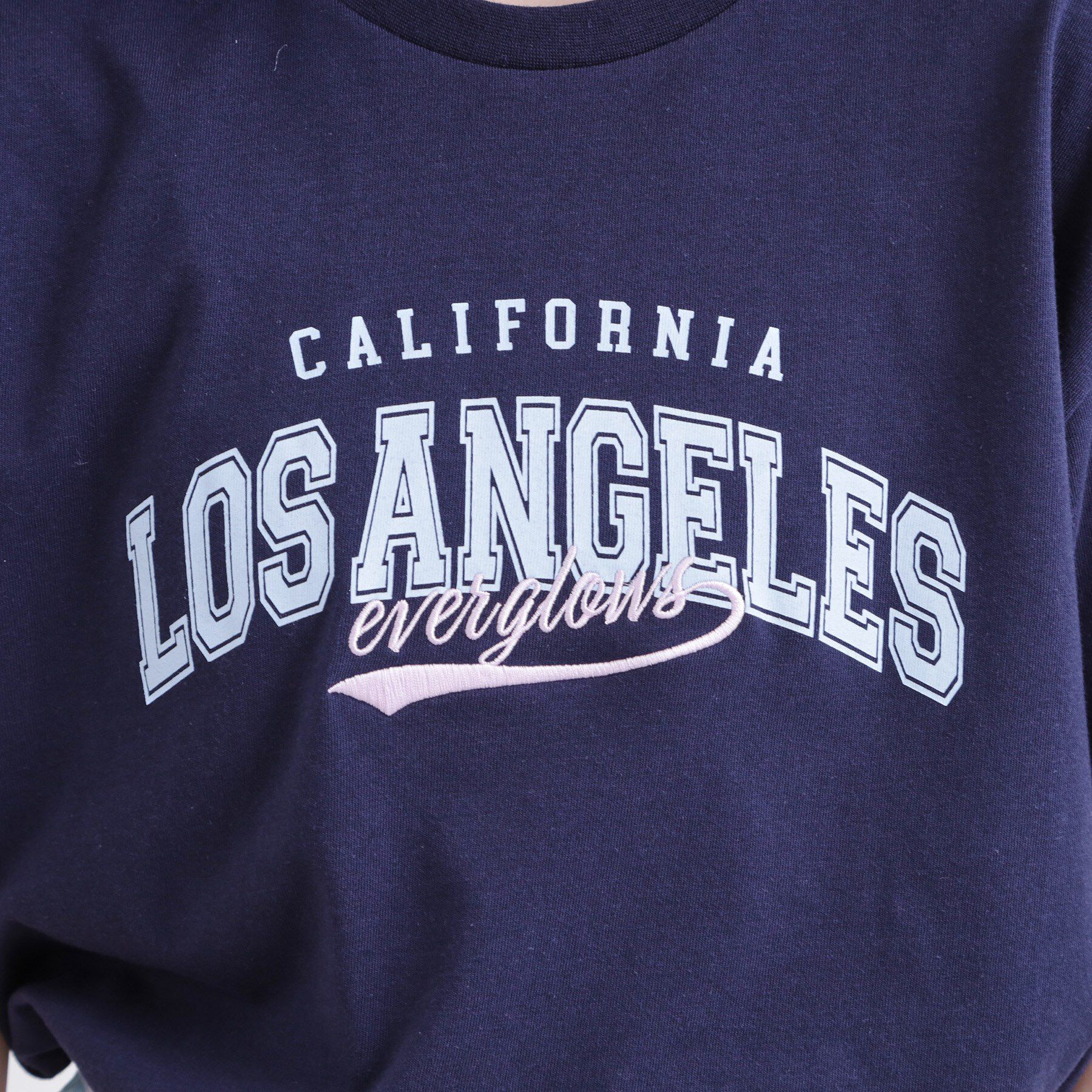 PINK-latte「カレッジロゴTシャツ」|Tシャツ・カットソー|