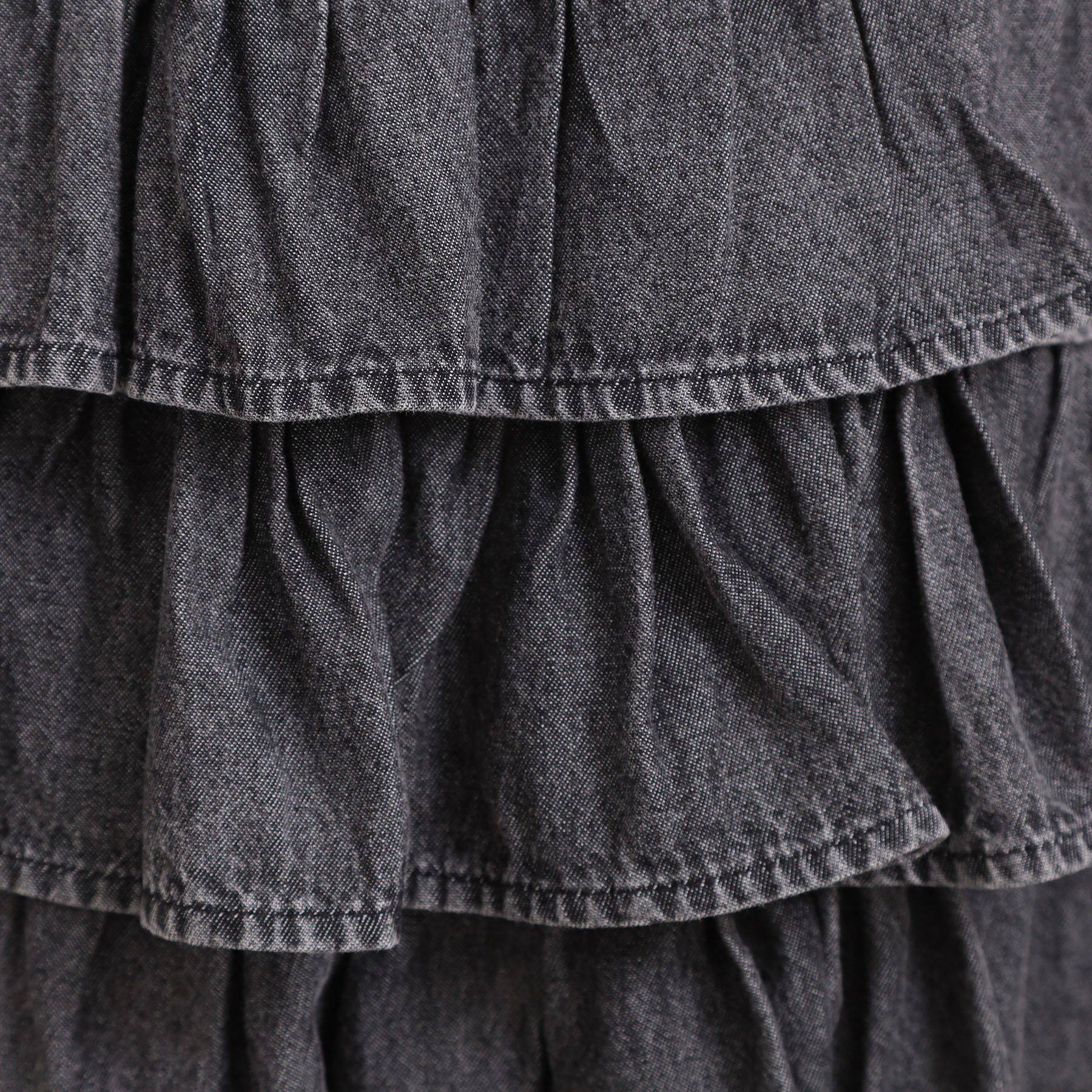 PINK-latte「デニムティアードスカート」|スカート|