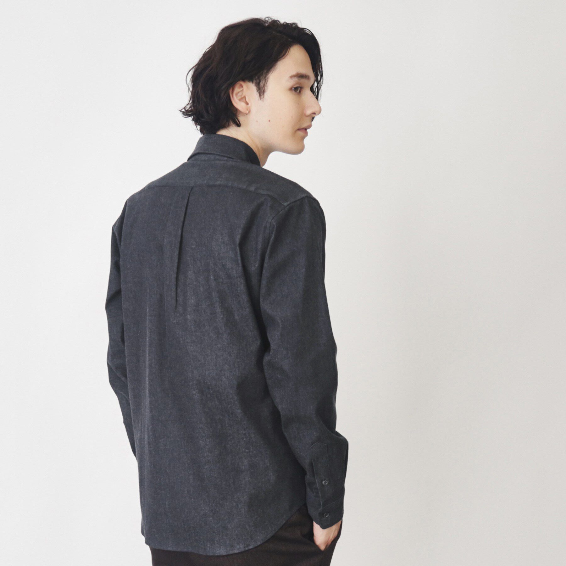 THE SHOP TK「【色落ちしにくい】エバーデニムシャツ」|シャツ・ブラウス|