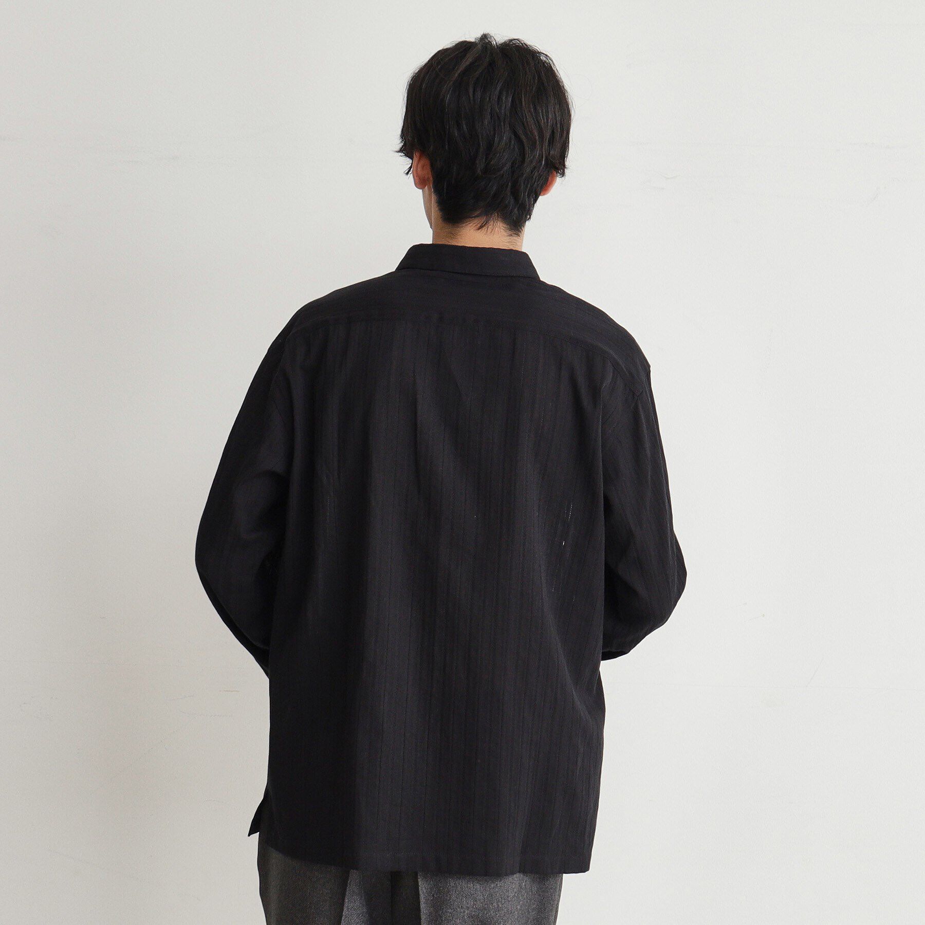 THE SHOP TK「コットンレース長袖シャツ」|シャツ・ブラウス|