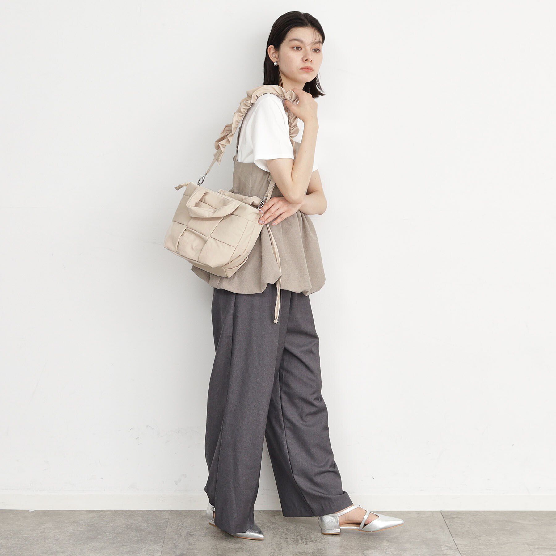 THE SHOP TK「ナイロン2WAYメッシュミニトート」|トートバッグ|