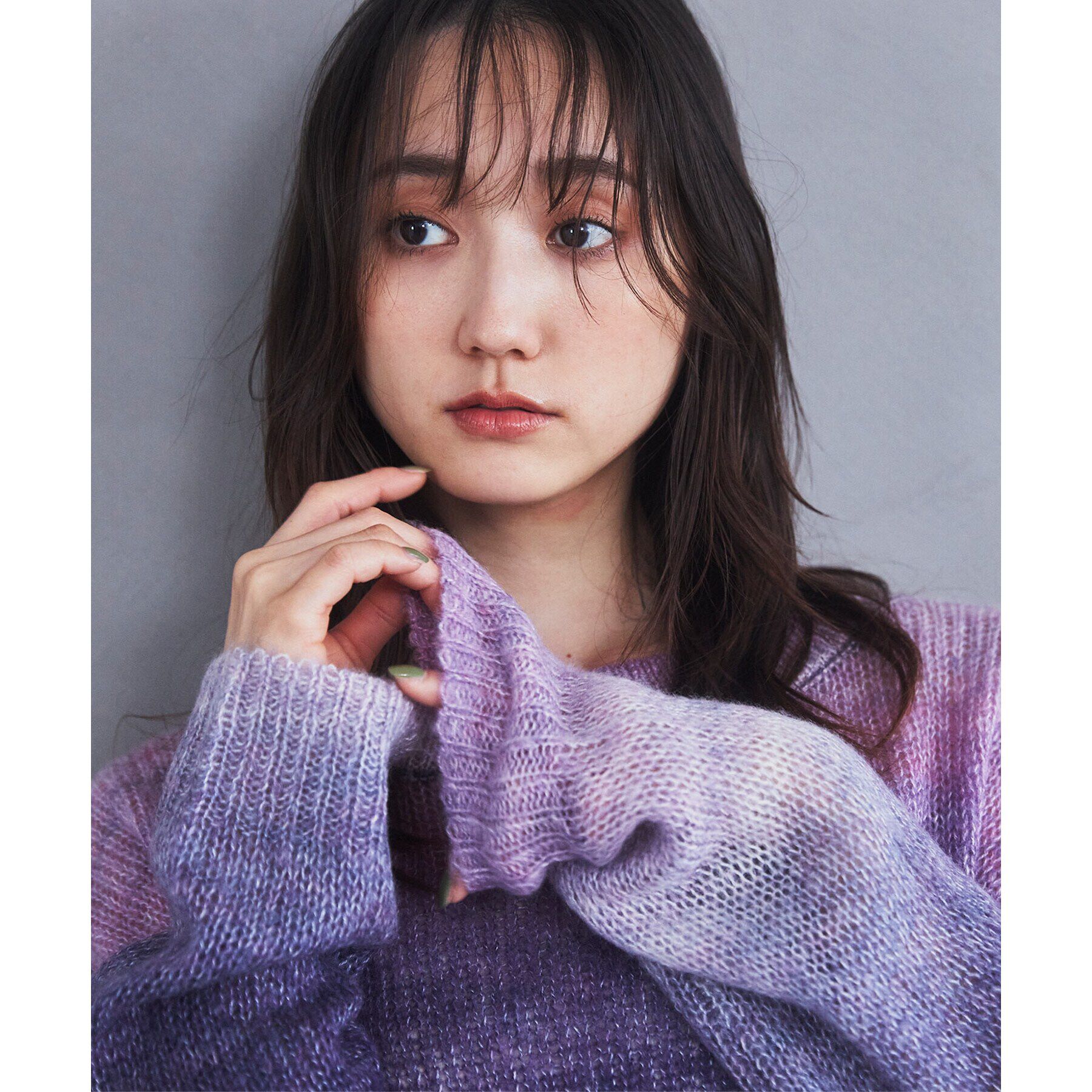 THE SHOP TK「【ヒルナンデス！で紹介】グラデーションシアーニット」|ニット・セーター|