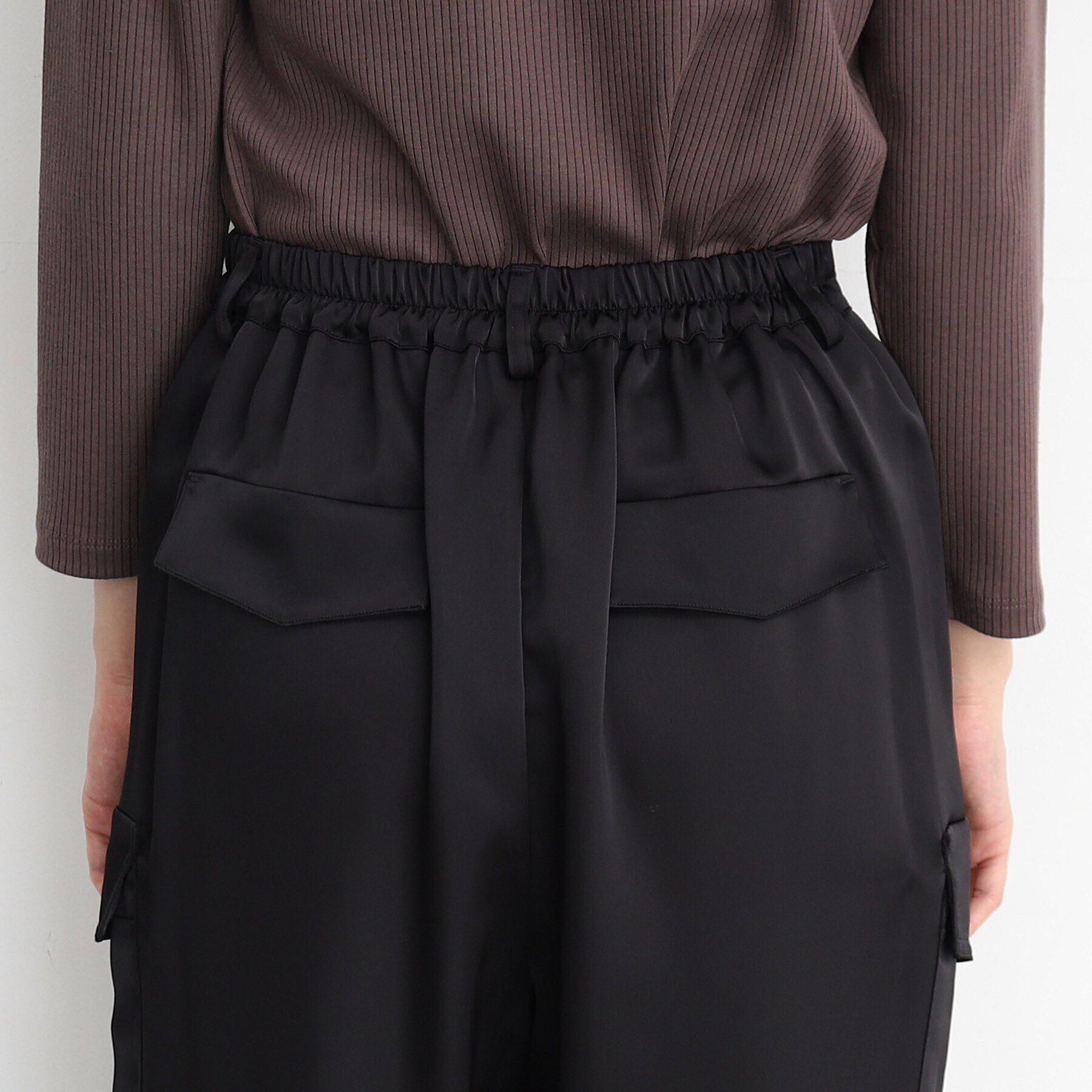 THE SHOP TK「サテンカーゴパンツ」|その他|