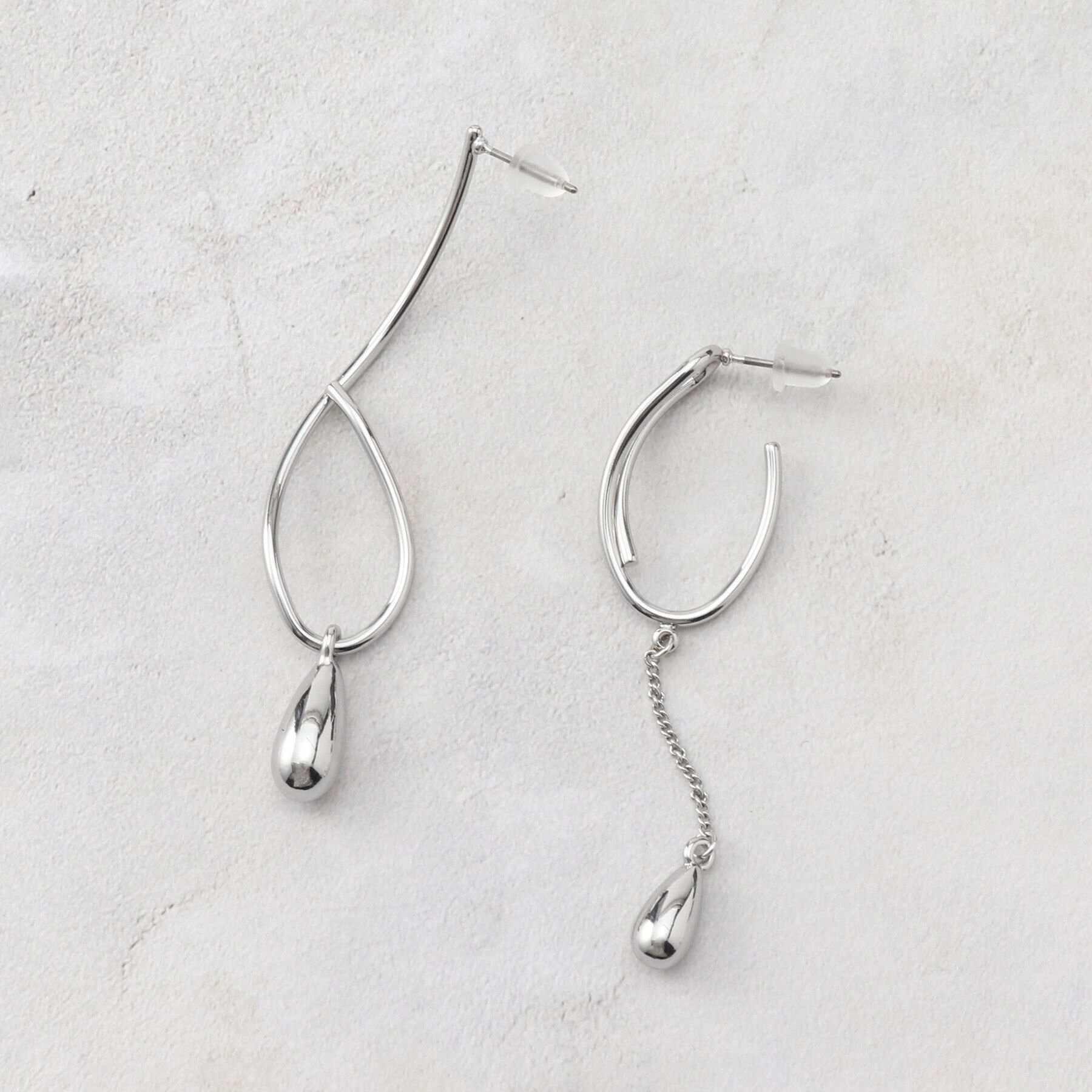 THE SHOP TK「変形アシメピアス」|ピアス|シルバー(006)