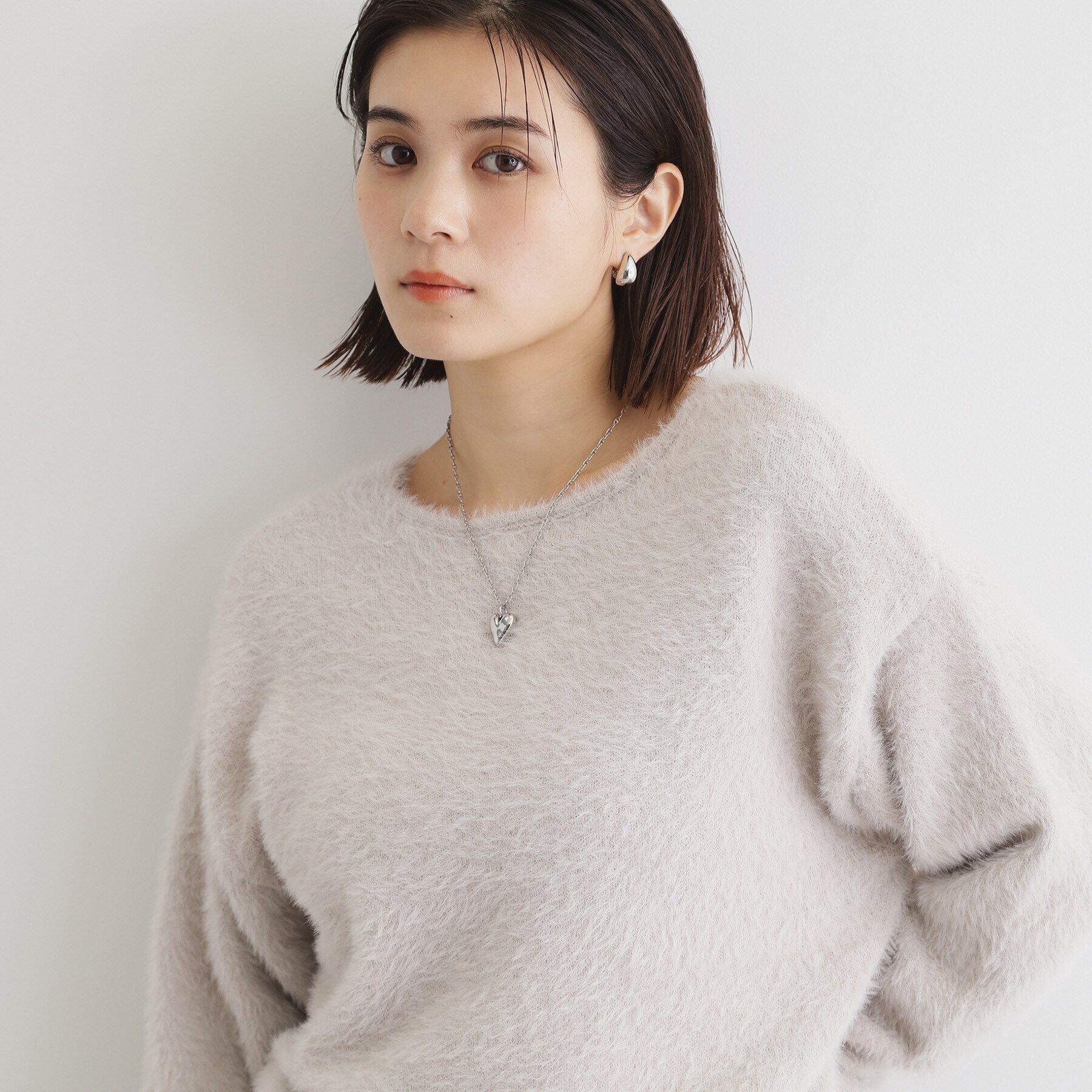 THE SHOP TK「ハートチェーンネックレス」|ネックレス|