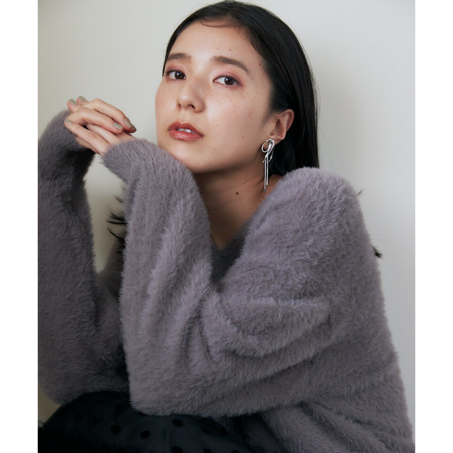 THE SHOP TK「【＠BAILA掲載】【前後2way】フェザーニット/洗える」|ニット・セーター|